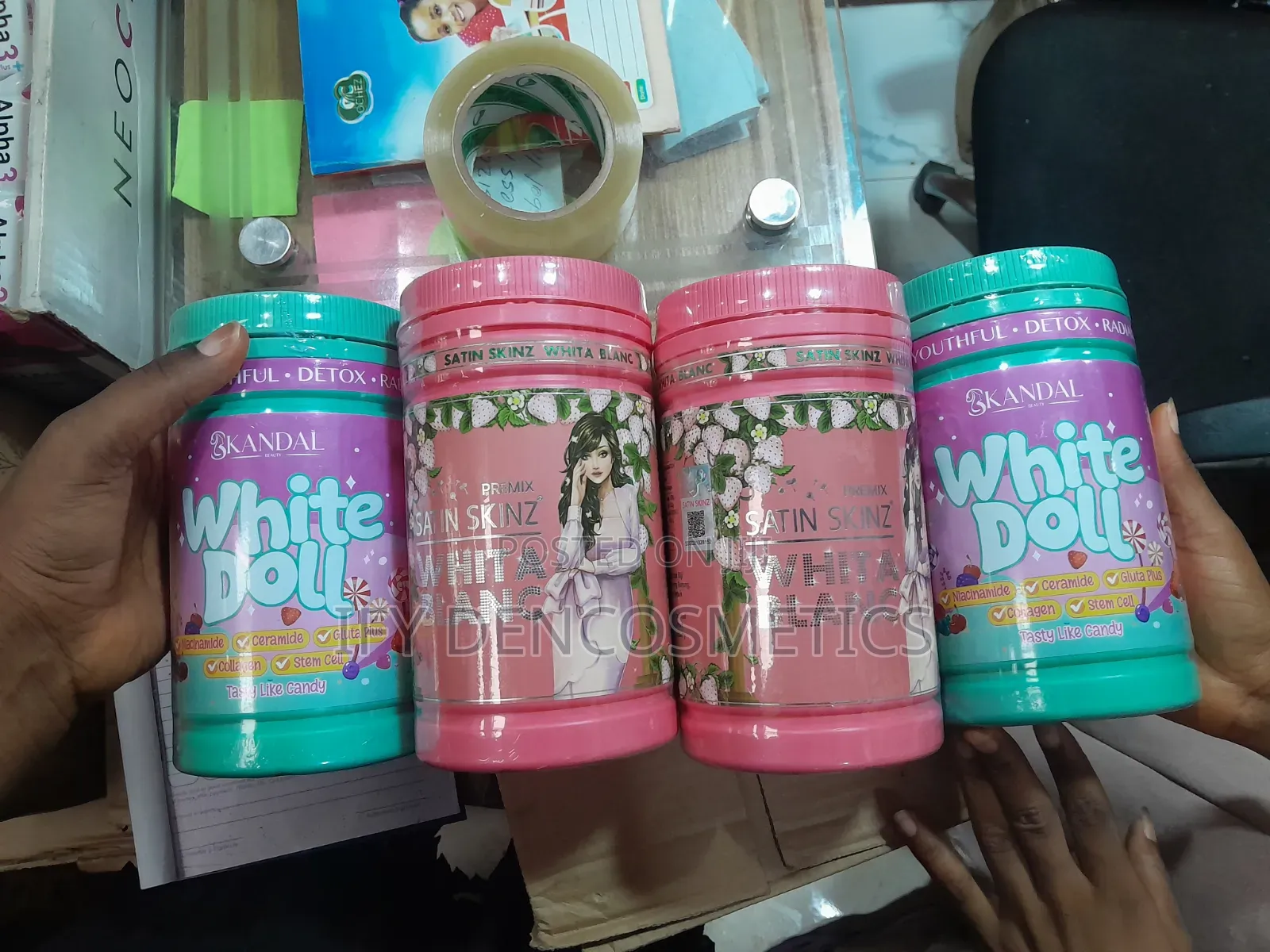 Satin Skinz Whita Blanc