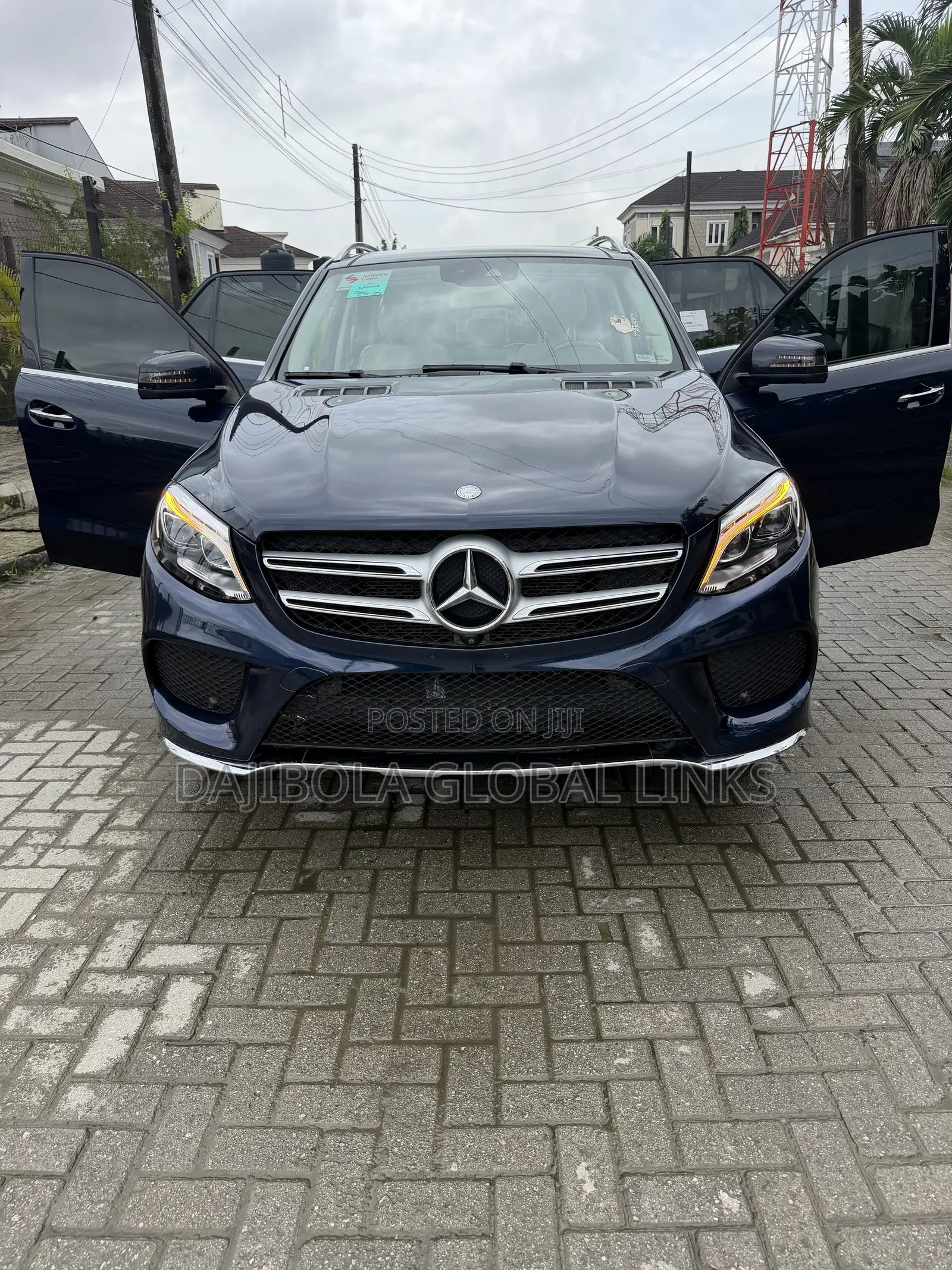 Mercedes-Benz GLE-Class GLE 350d 4MATIC 2016 Blue