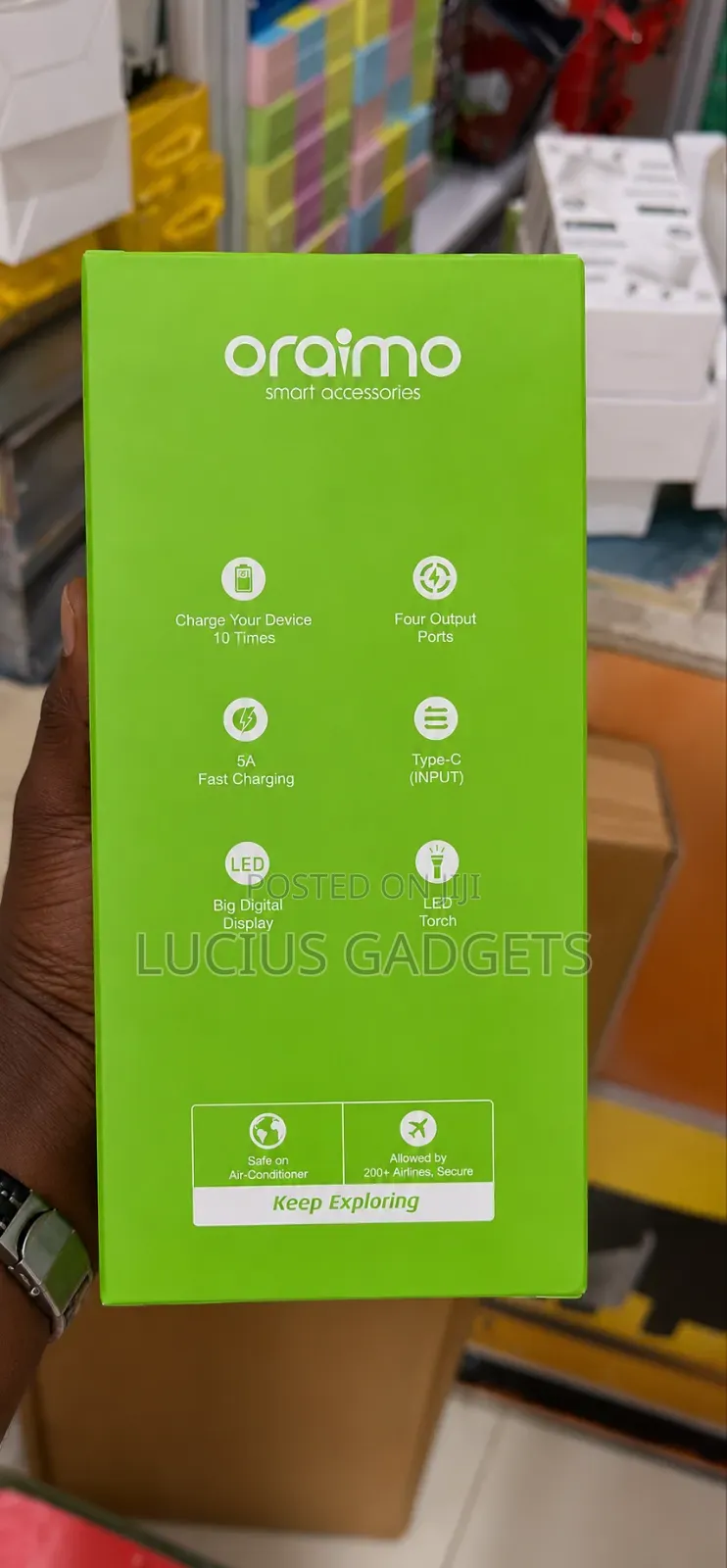 Oraimo 50000mah (Powerbox 500)