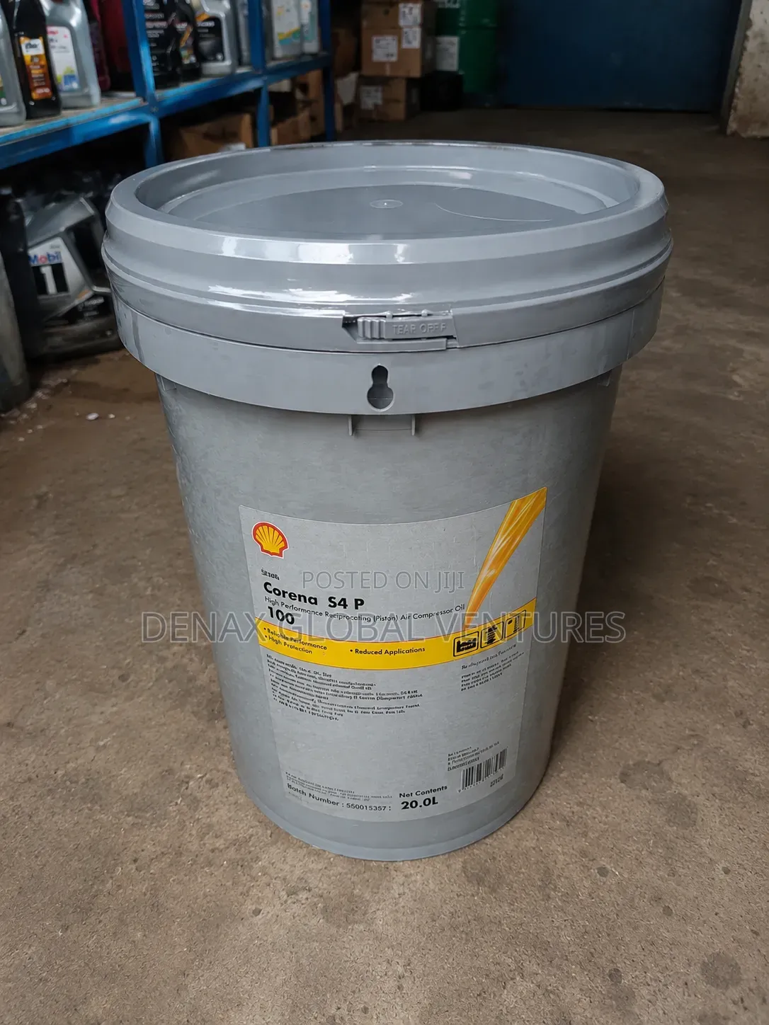 Shell Corena S4 P 100 20l Synthetic Oil