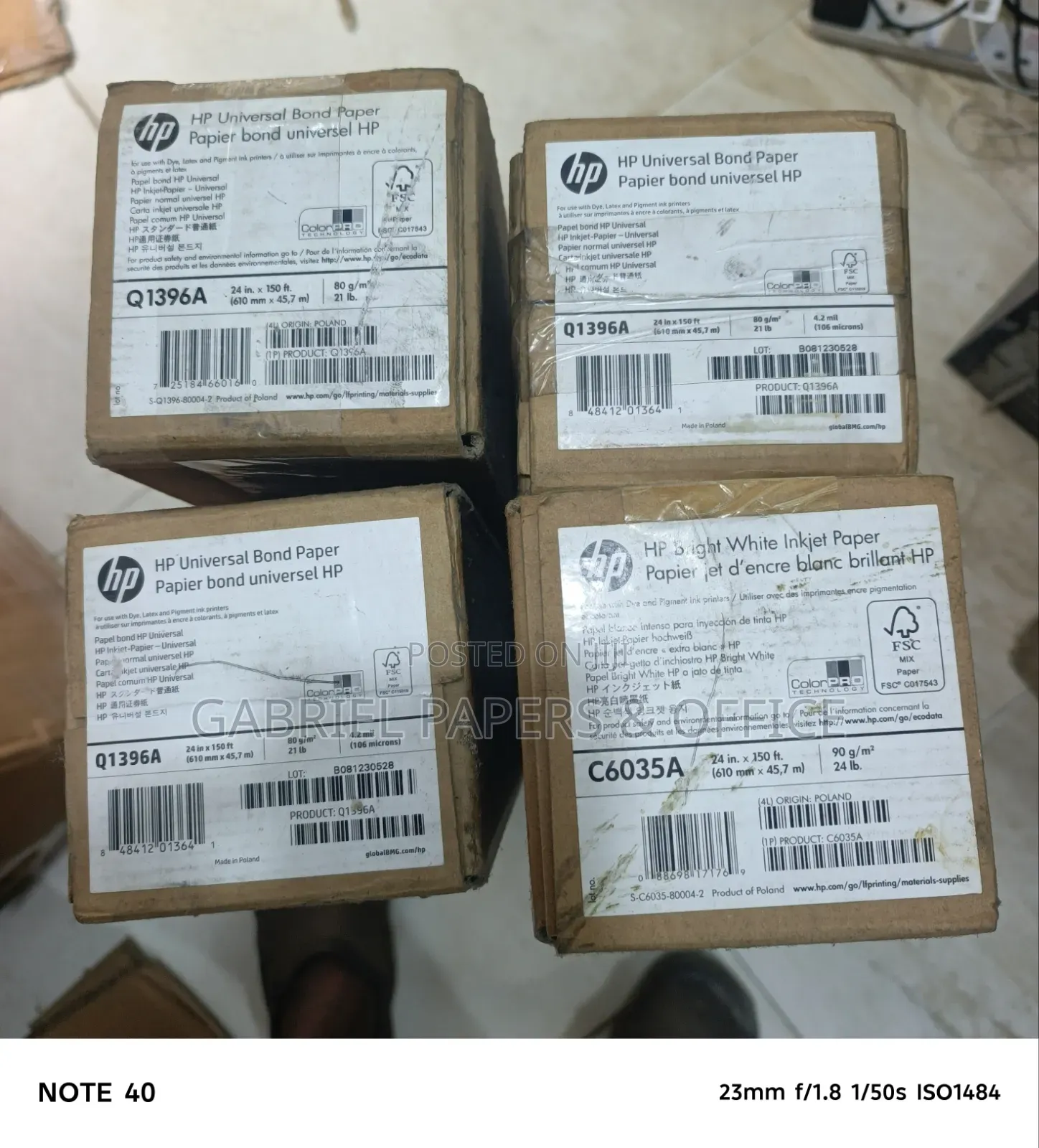 Hp Inkjet Plotter Paper