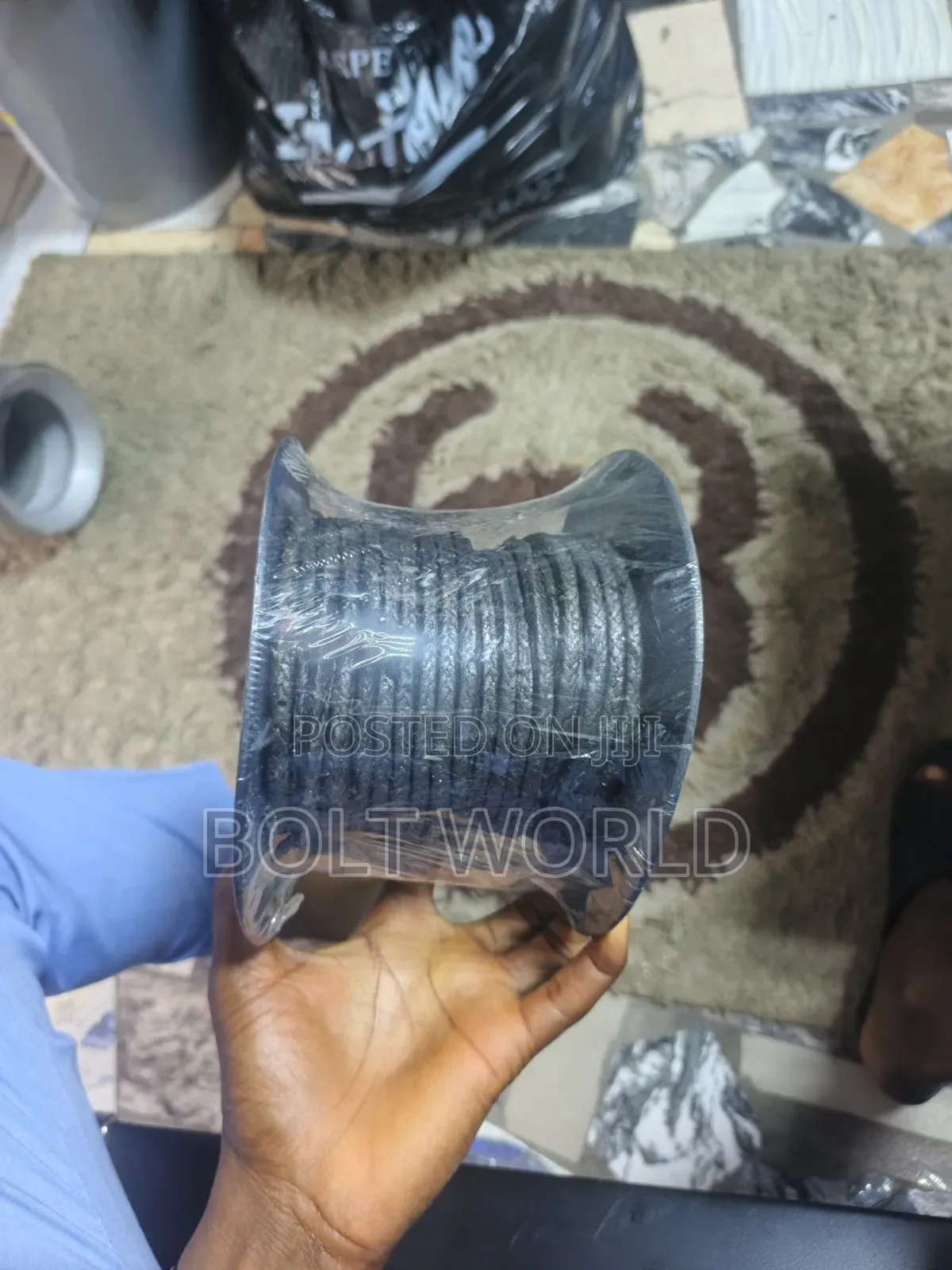 12mmx2kg Black Teflon (Other) Gland Packing Rope