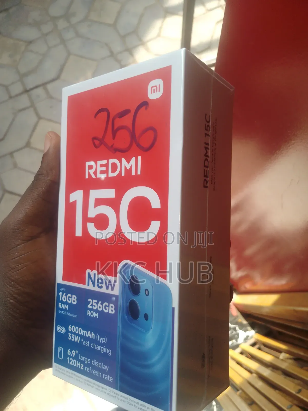 New Xiaomi Redmi 15C 4G 256 GB Red