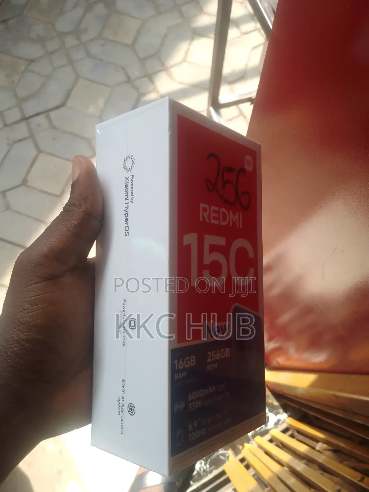 New Xiaomi Redmi 15C 4G 256 GB Red