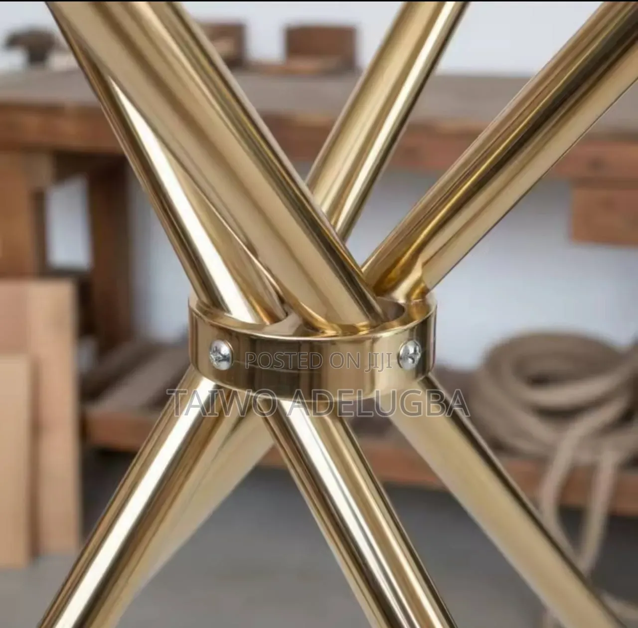 Modern Stainless Steel Tempered Glass Table With Glass Countertops