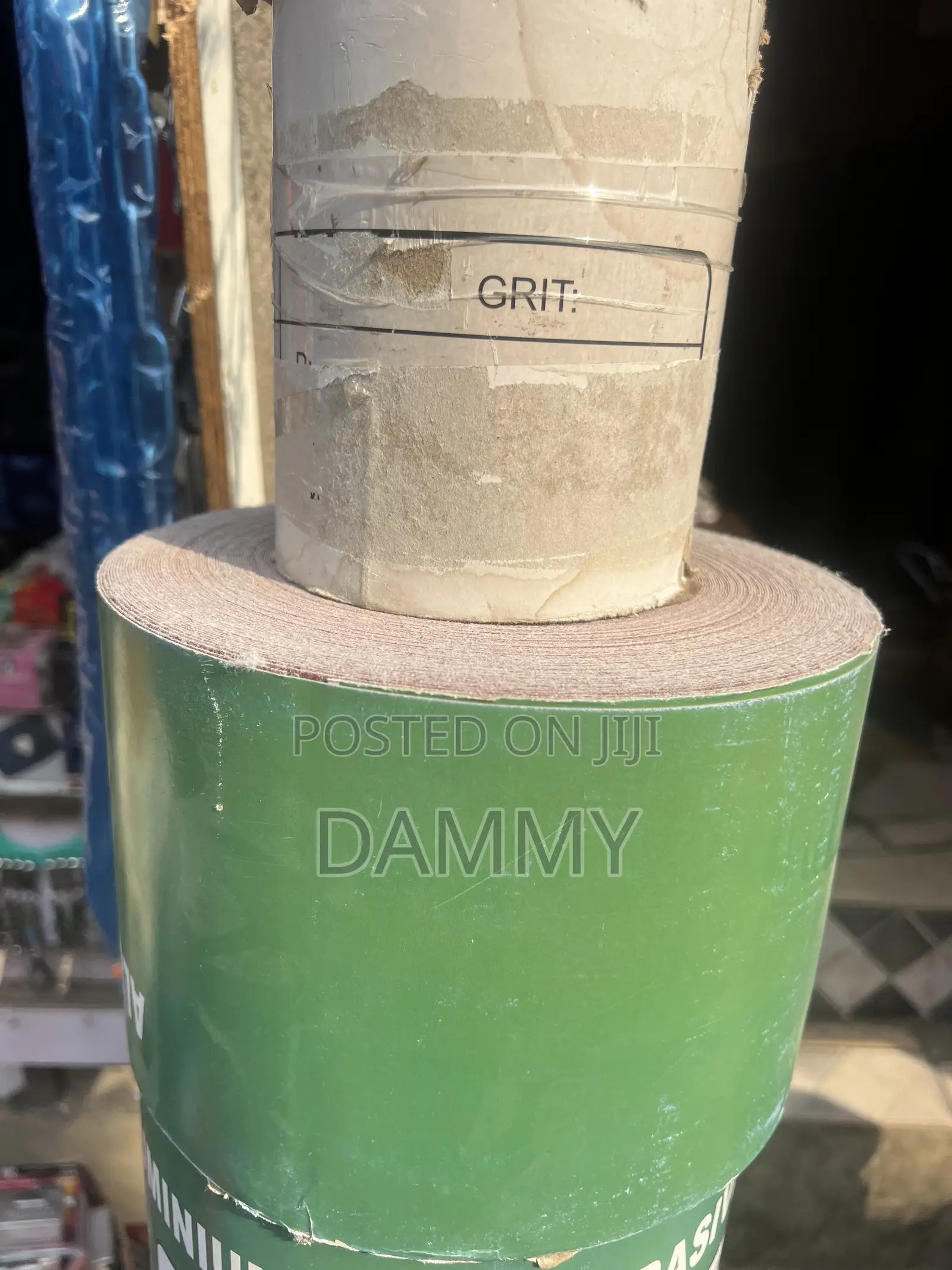 Brown Sandpaper Roll