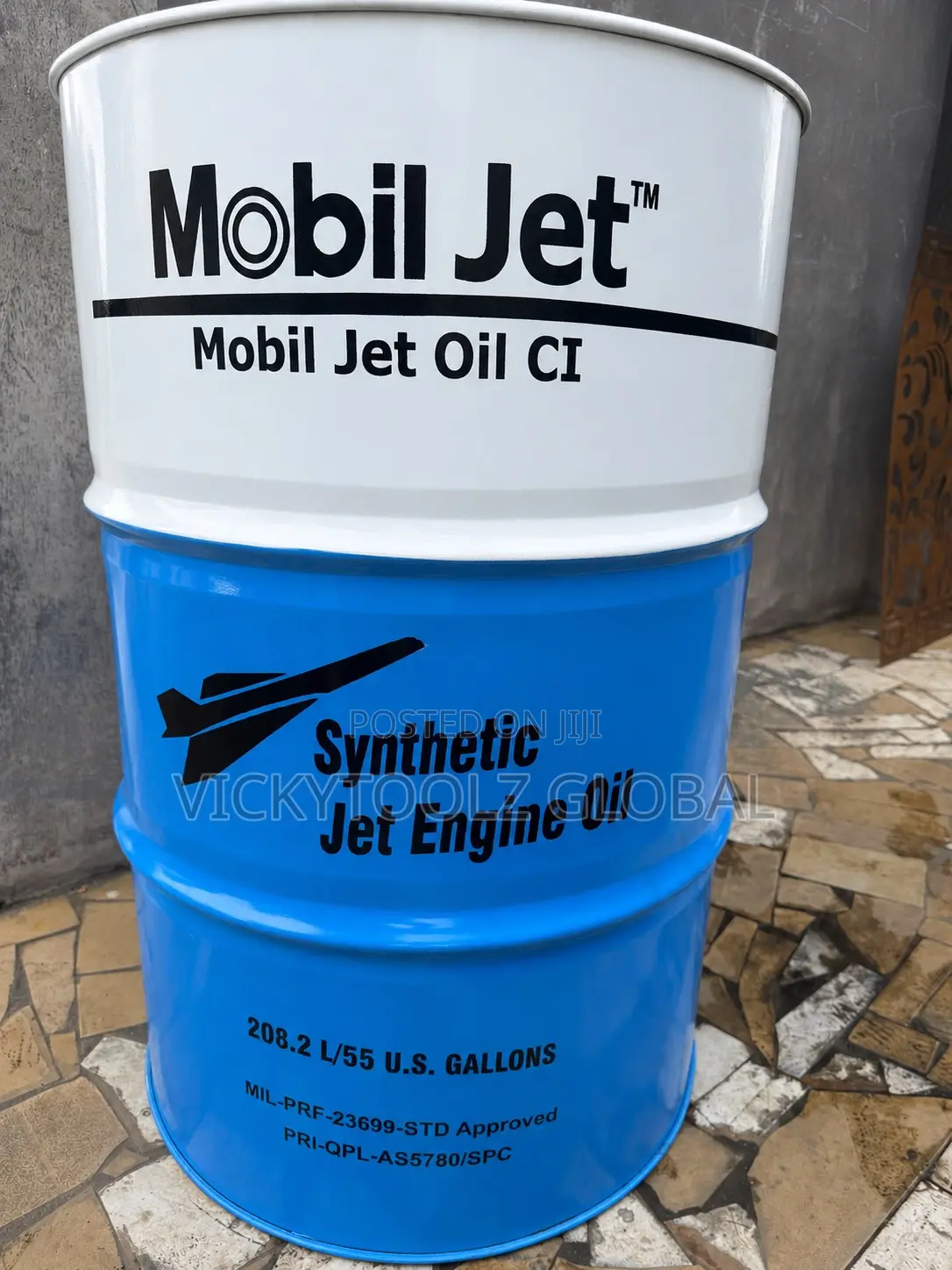 Mobil Jet Oil Ci Synthetic Aircraft Gas Turbine Engine Oil Drum
