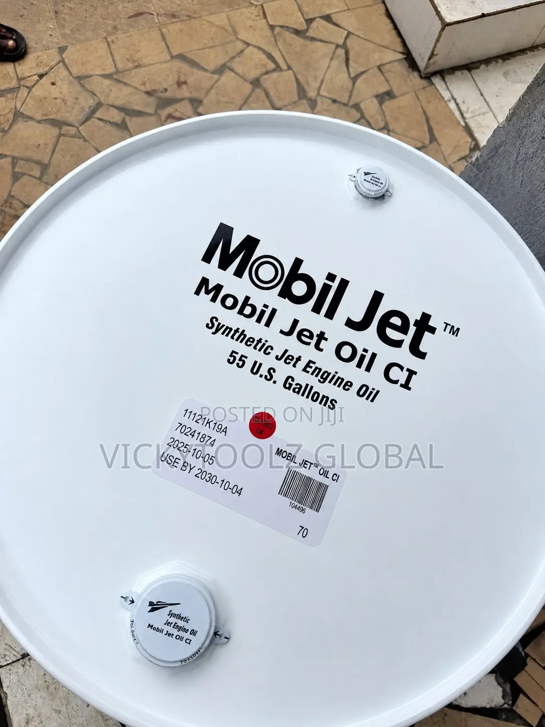 Mobil Jet Oil Ci Synthetic Aircraft Gas Turbine Engine Oil Drum