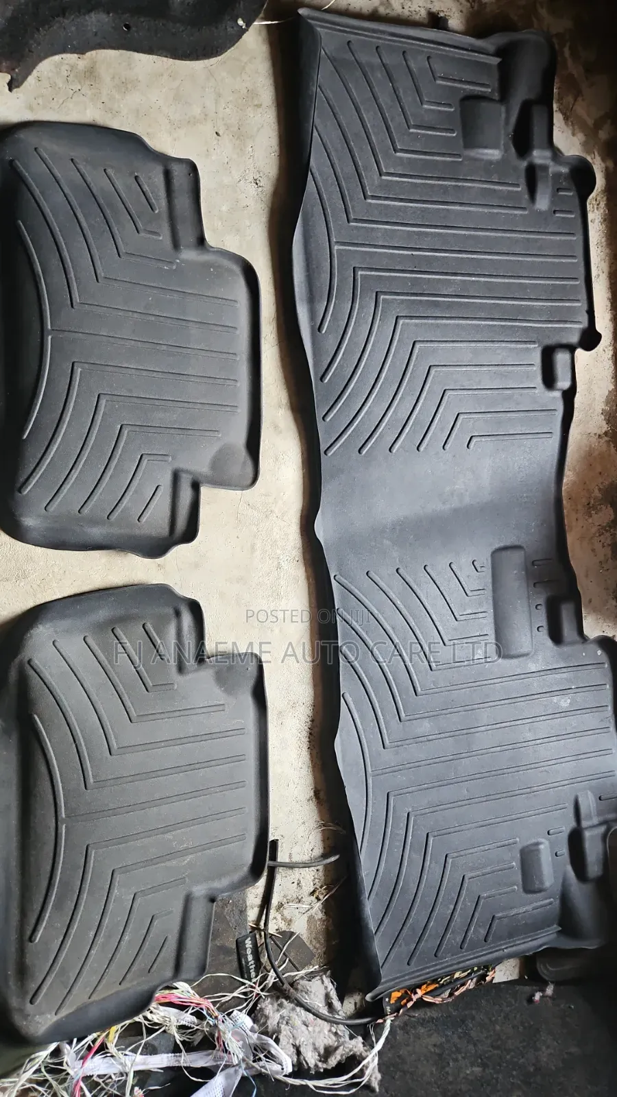 Sienna Follow Come Footmat Rubber Carpet Factory Fitted 2005