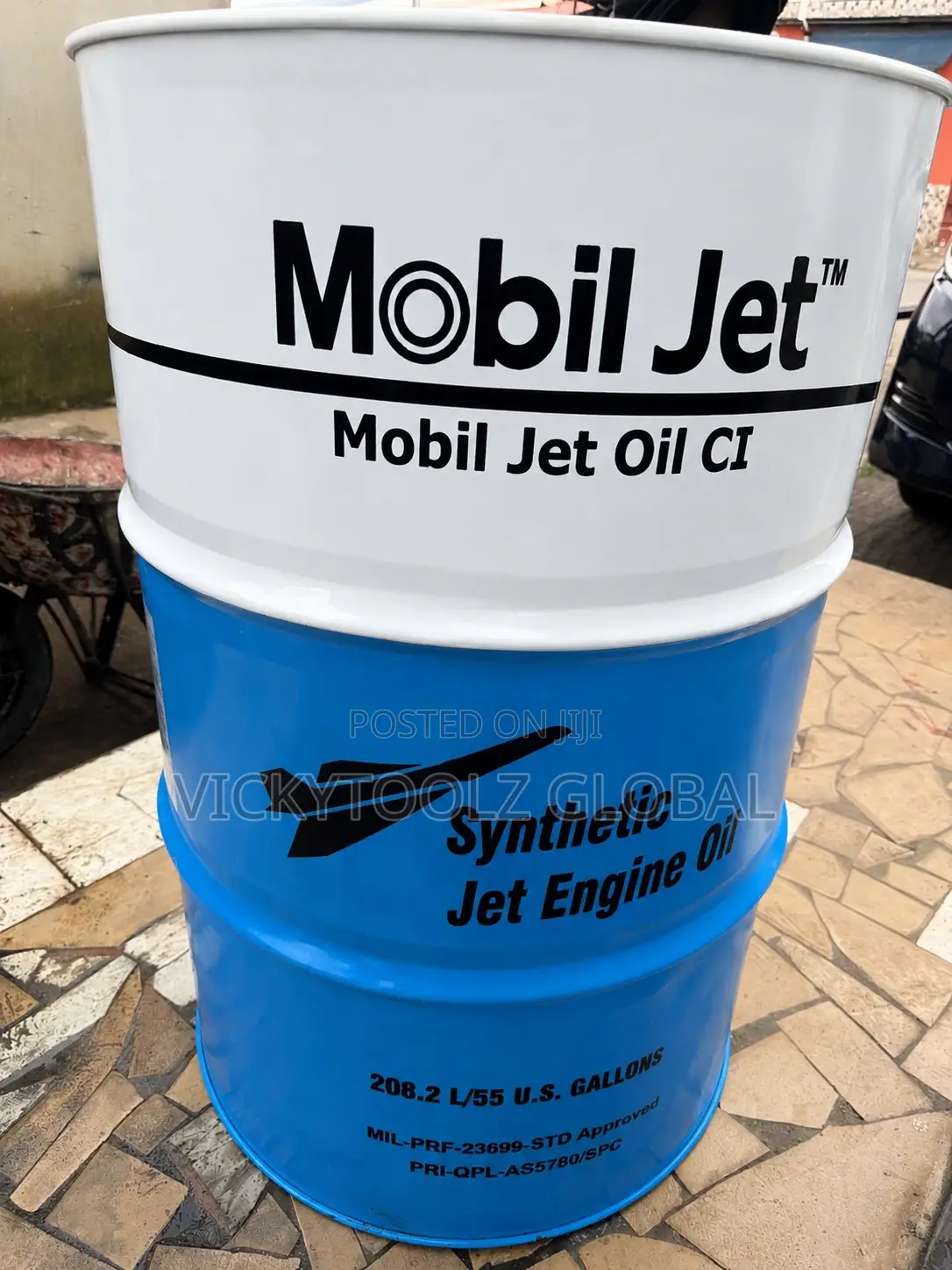 Mobil Jet Oil Ci Synthetic Engine Oil 55 U.S Gallon Drum
