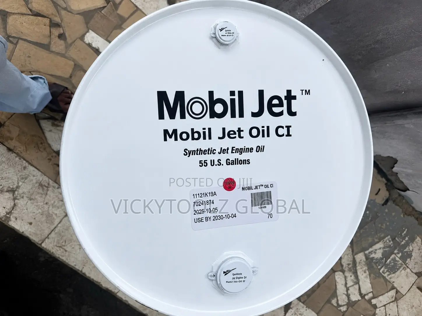 Mobil Jet Oil Ci Synthetic Engine Oil 55 U.S Gallon Drum