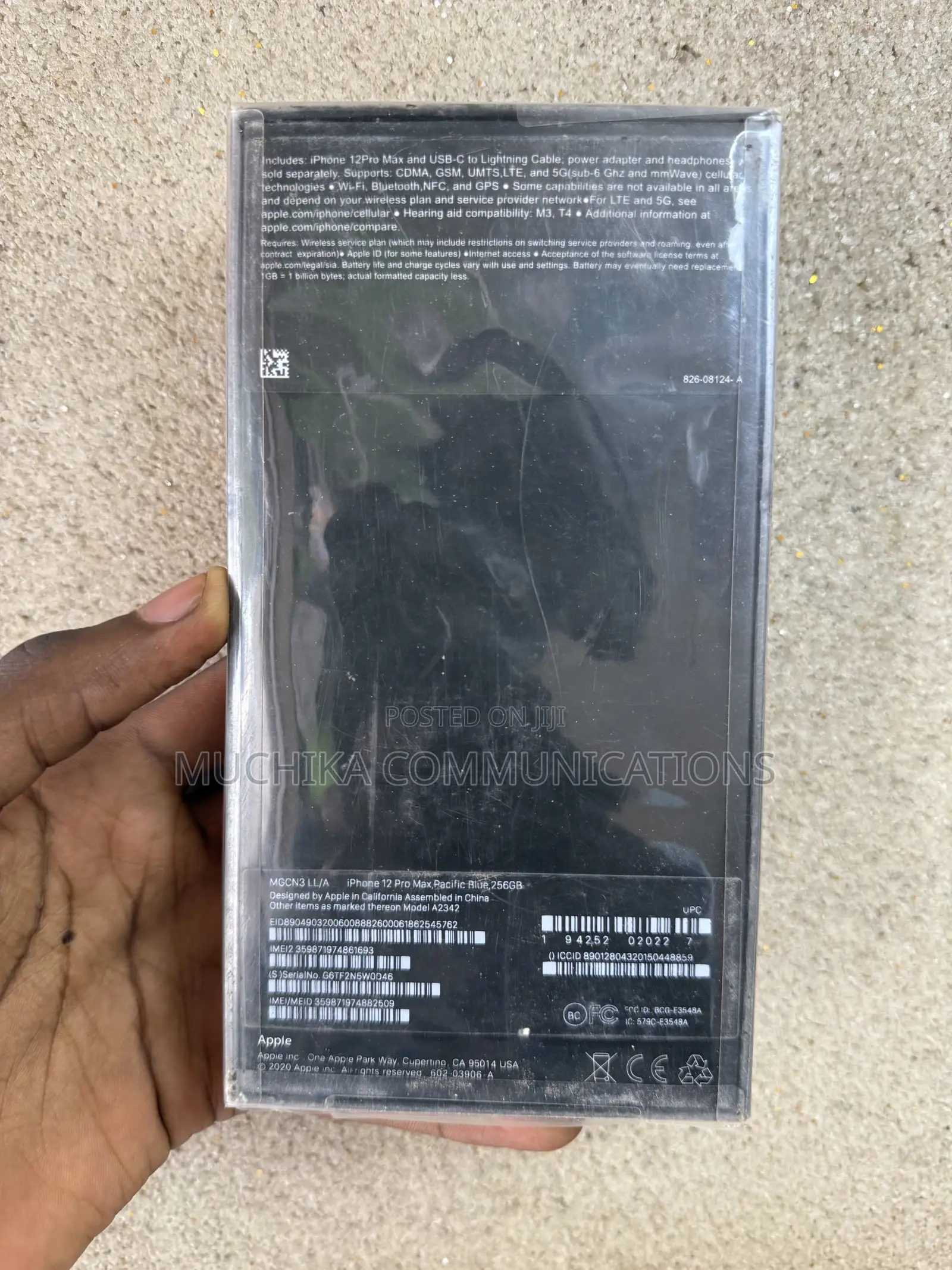 New Apple iPhone 12 Pro Max 256 GB Blue