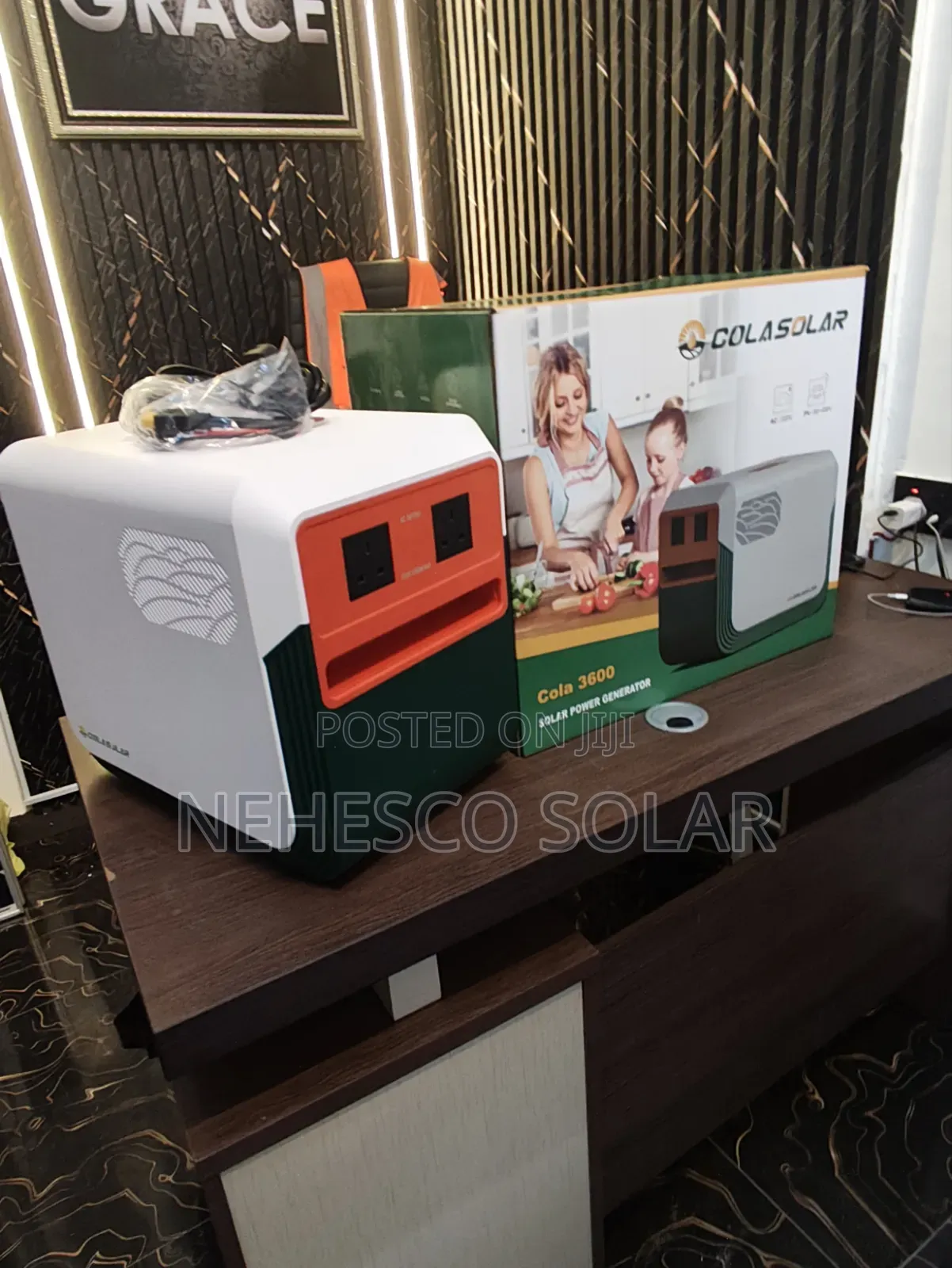 Original Colasolar 3600 Solar Generator for Homes and Offices