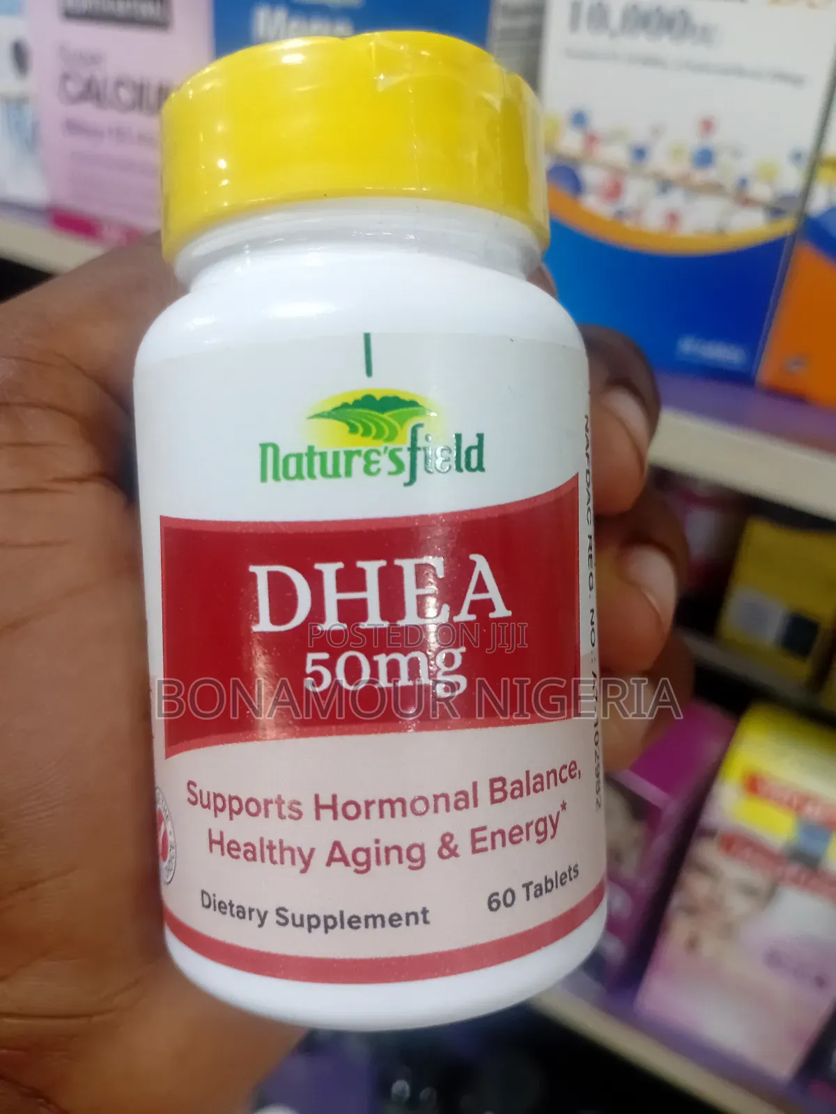 Nature's Field Dhea 50mg X 60 Tablets