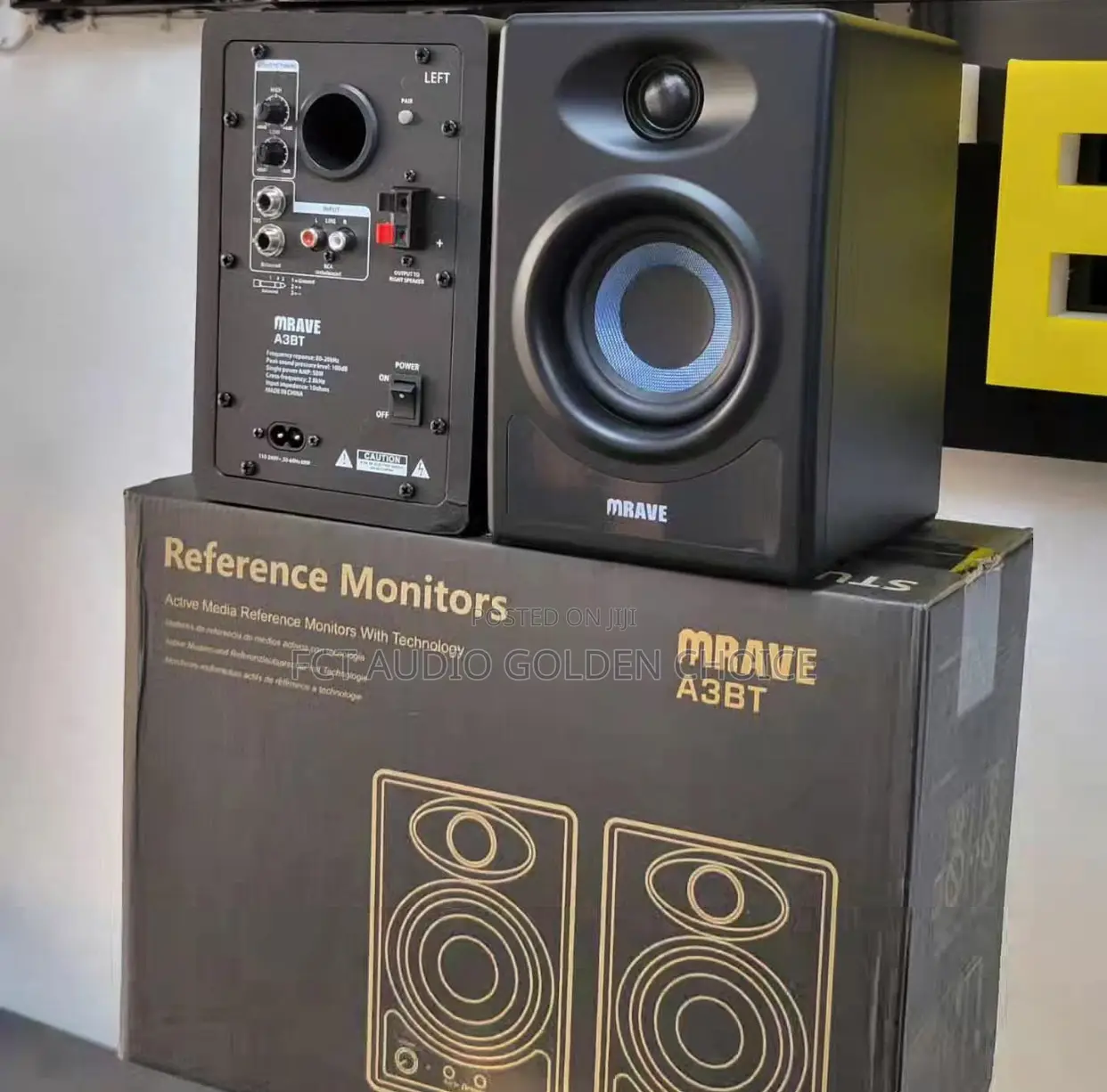 Mrave Professional Studio Monitor Speakers (Pair)