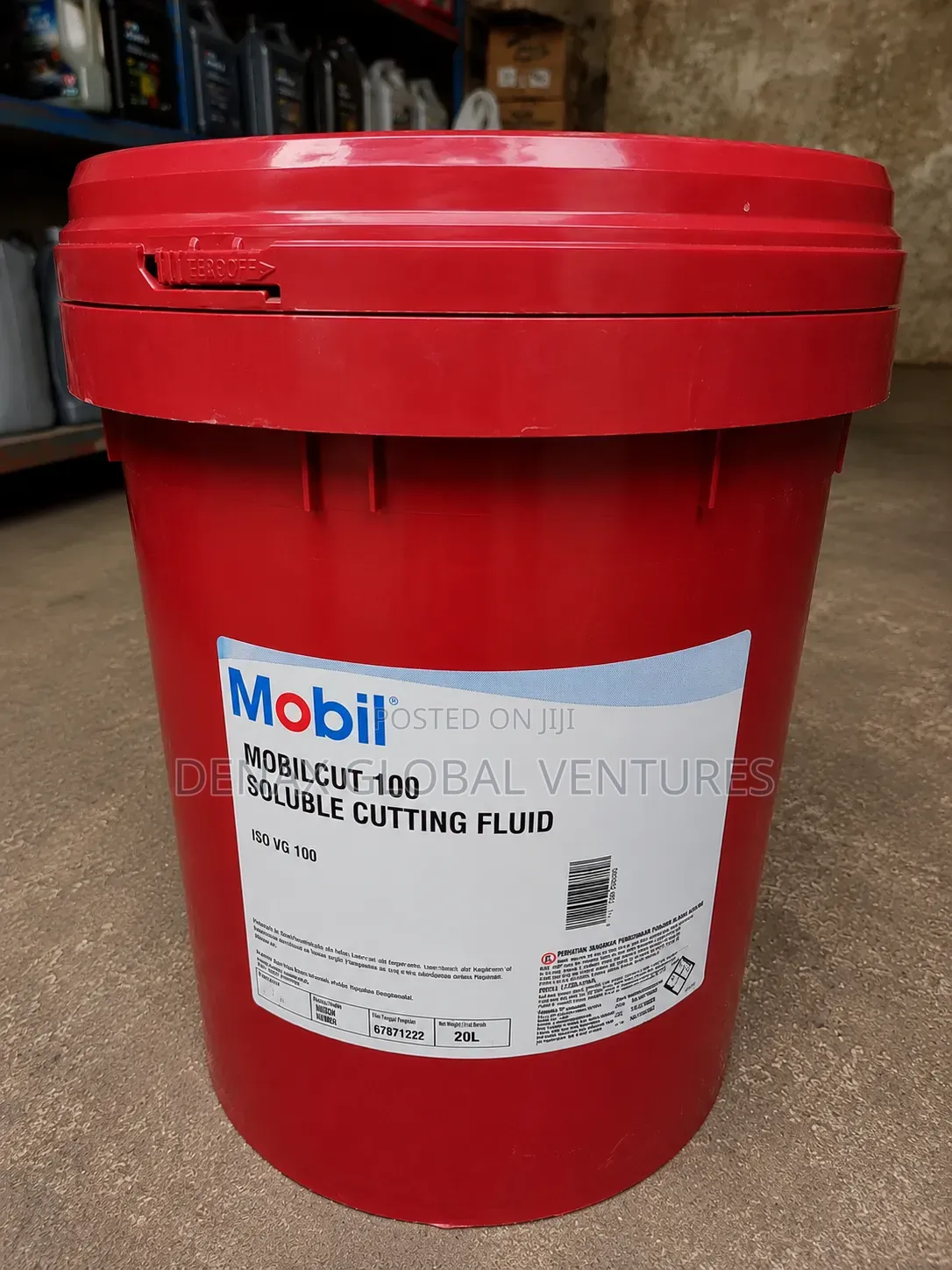 Mobil Mobilcut 100 Soluble Cutting Fluid
