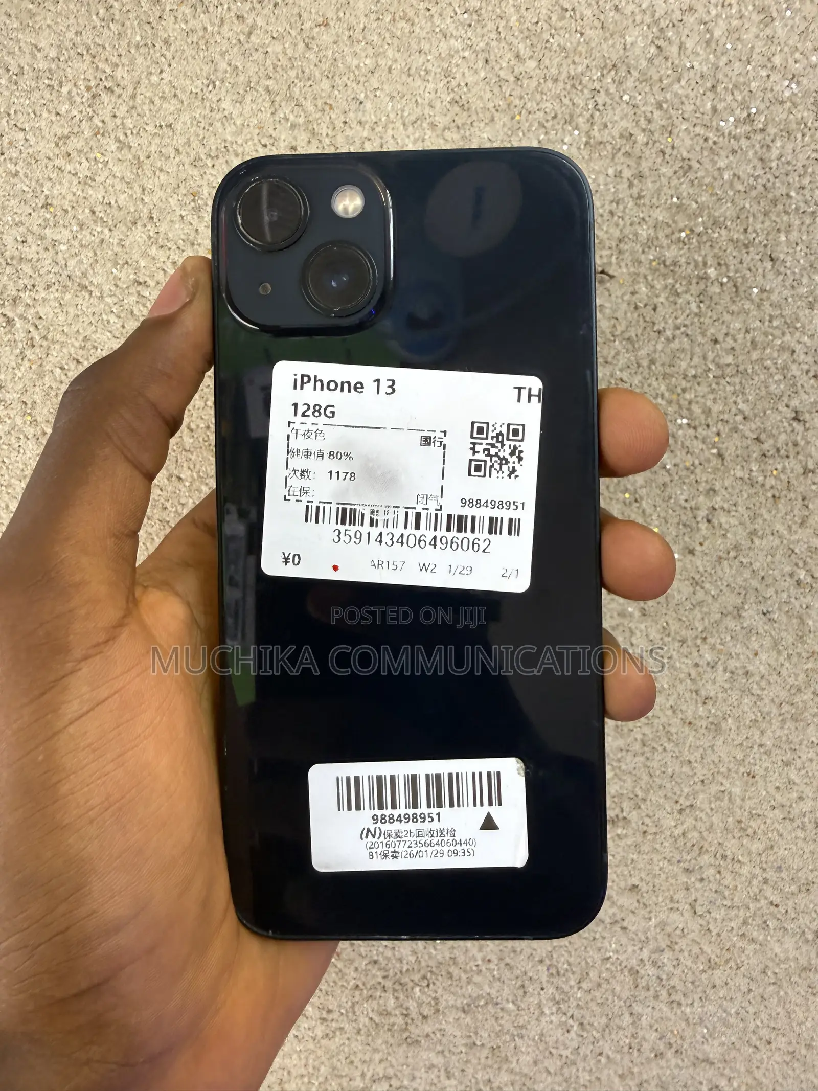 New Apple iPhone 13 128 GB Black