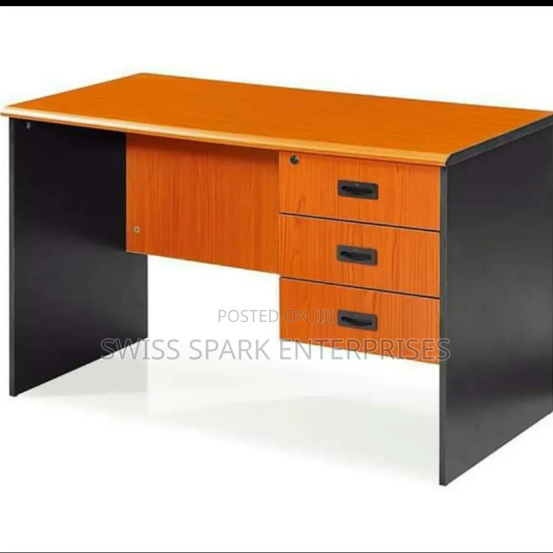 ​ Standard Wooden Office Desk / Study Table (With 3 Drawers)