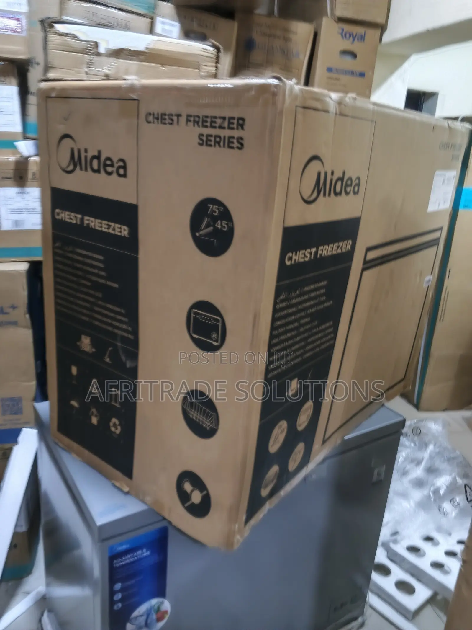Midea 250 Litres Deep Chest Freezer Mdrc34sfzg43