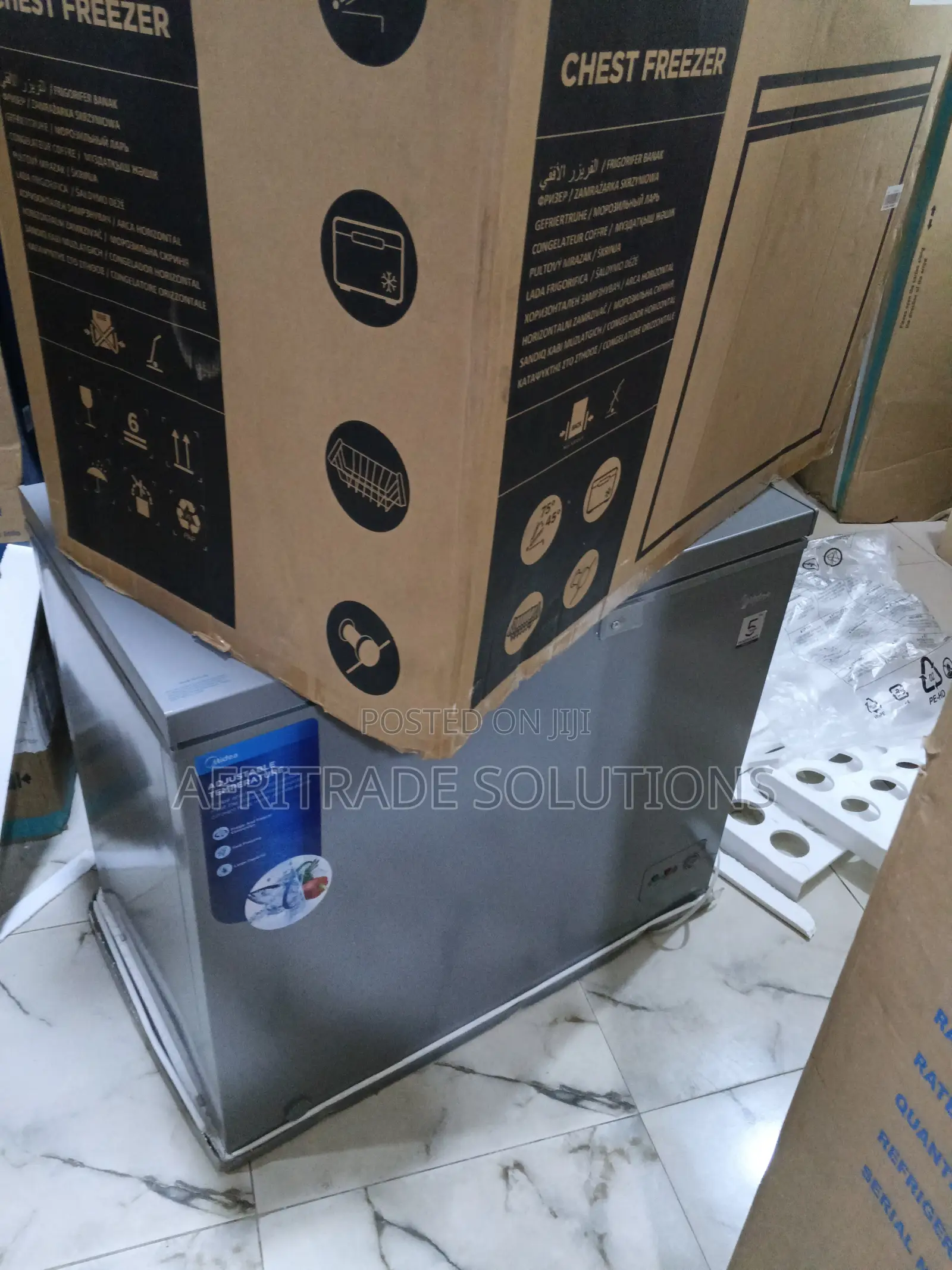 Midea 250l Storage Freezer Mdrc34sfzg43