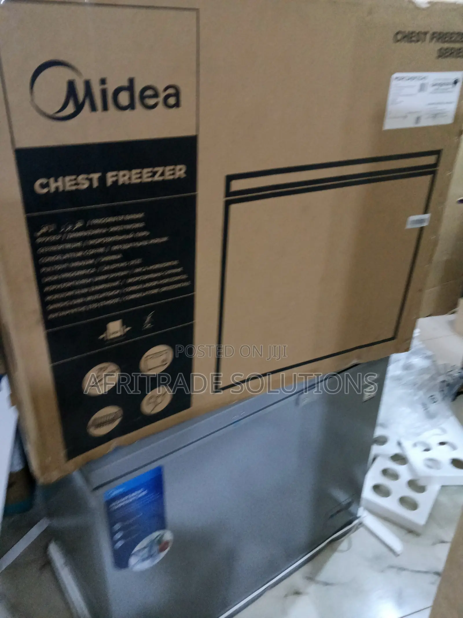 Midea 250l High Capacity Chest Freezer Mdrc34sfzg43