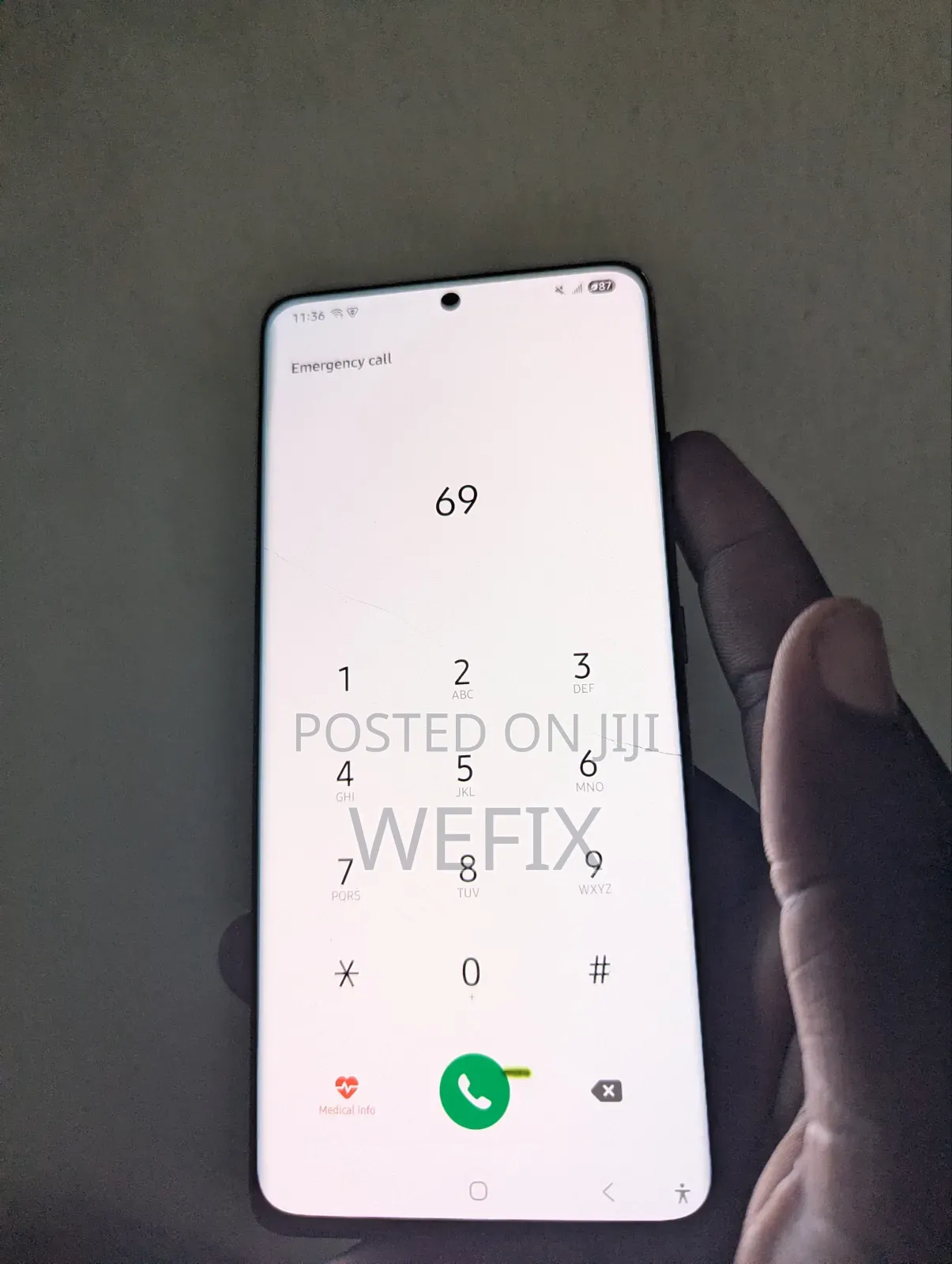 S21 Ultra Screen (Cracked)