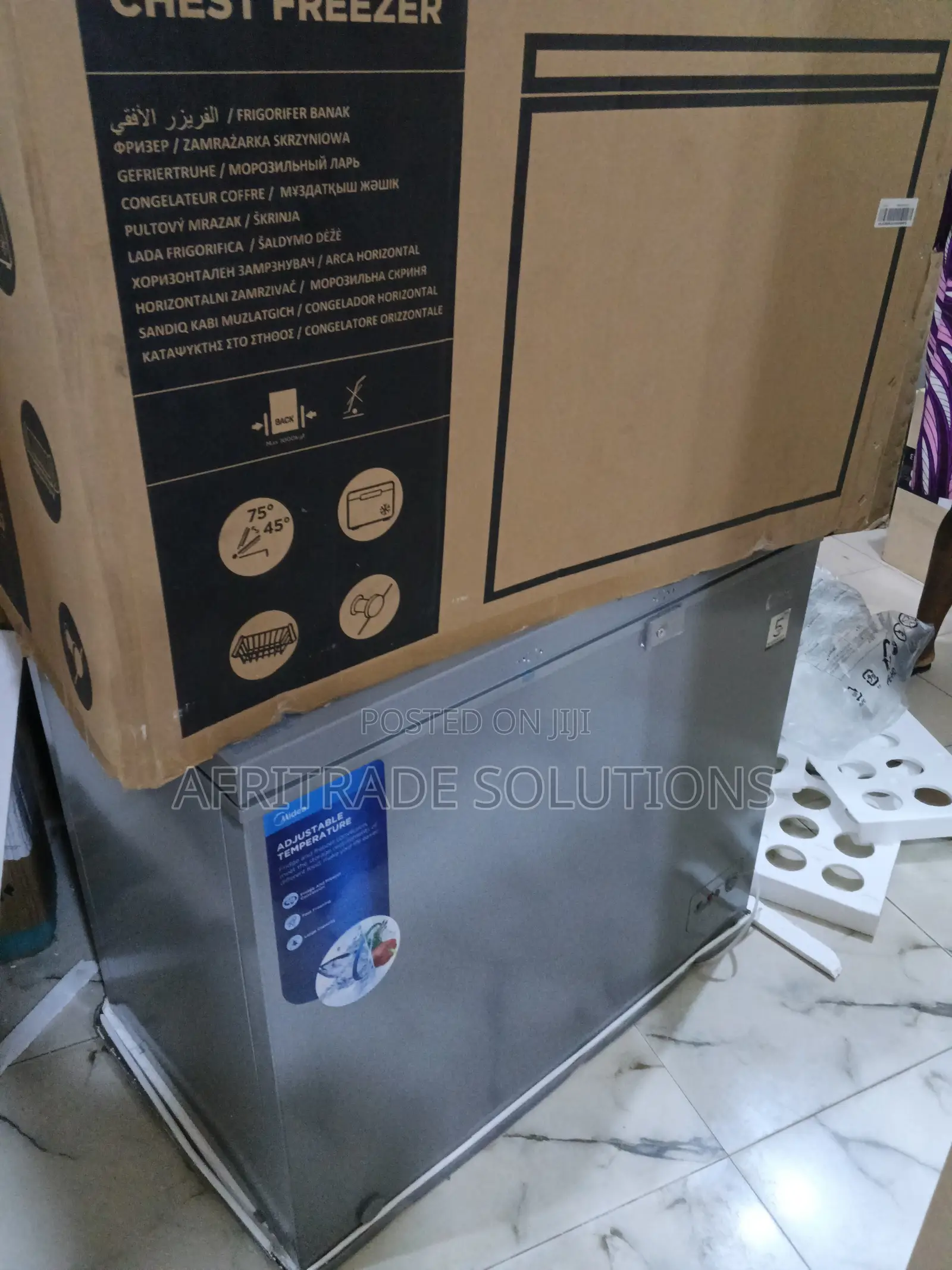 Midea 250l Deep Cooling Chest Freezer Mdrc34sfzg43