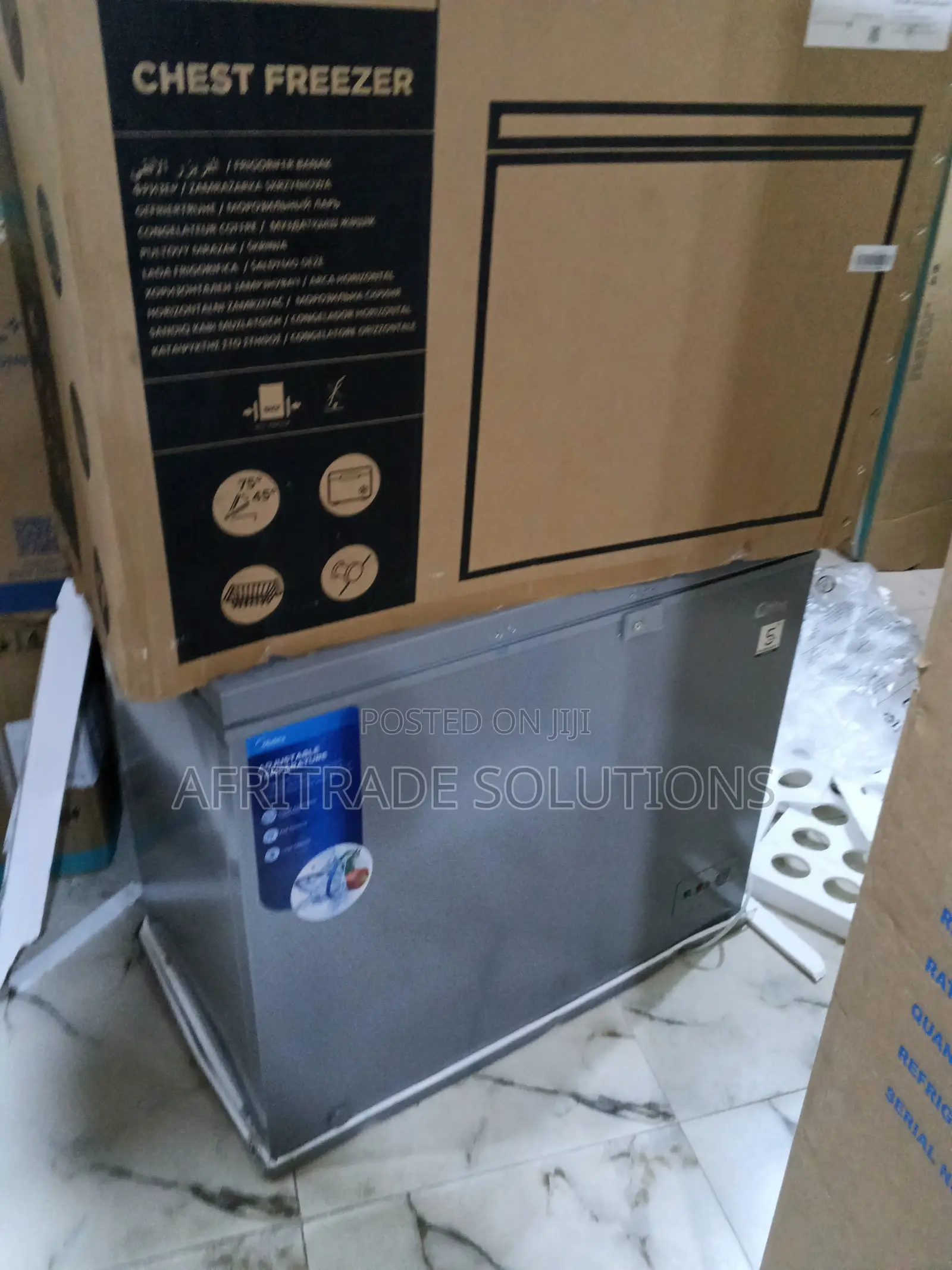 Midea Chest Freezer 250 Litres Mdrc34sfzg43 – Low Noise