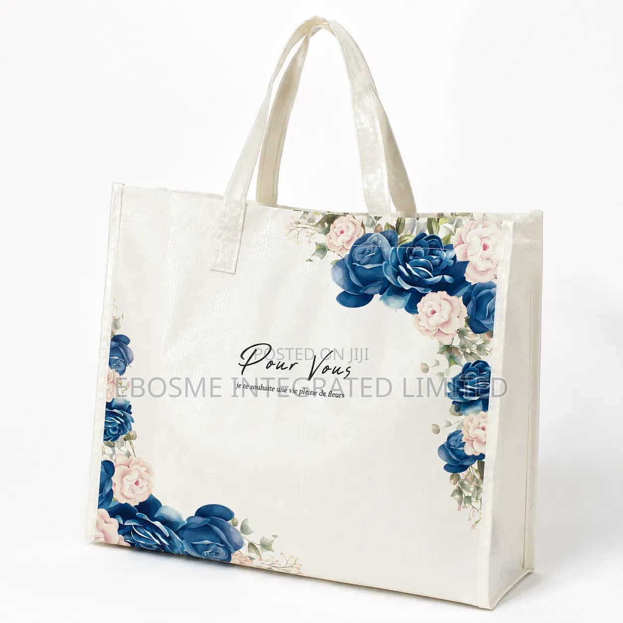Flower Pp Tote Bag