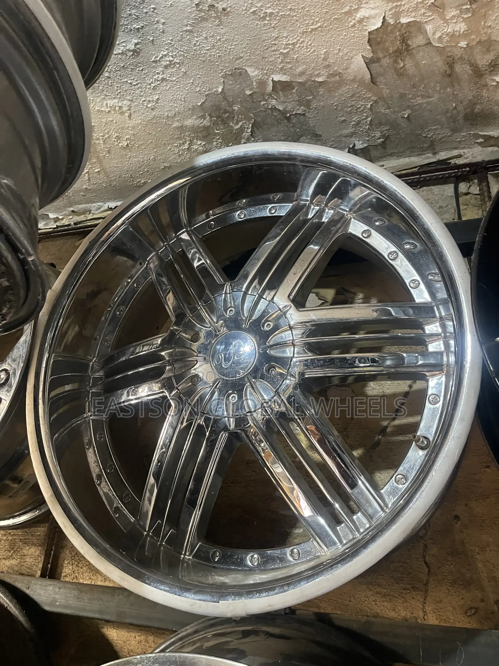 22-Inch Rim Original Stainless Chrome for Mercedes Benz,Dodge Charger