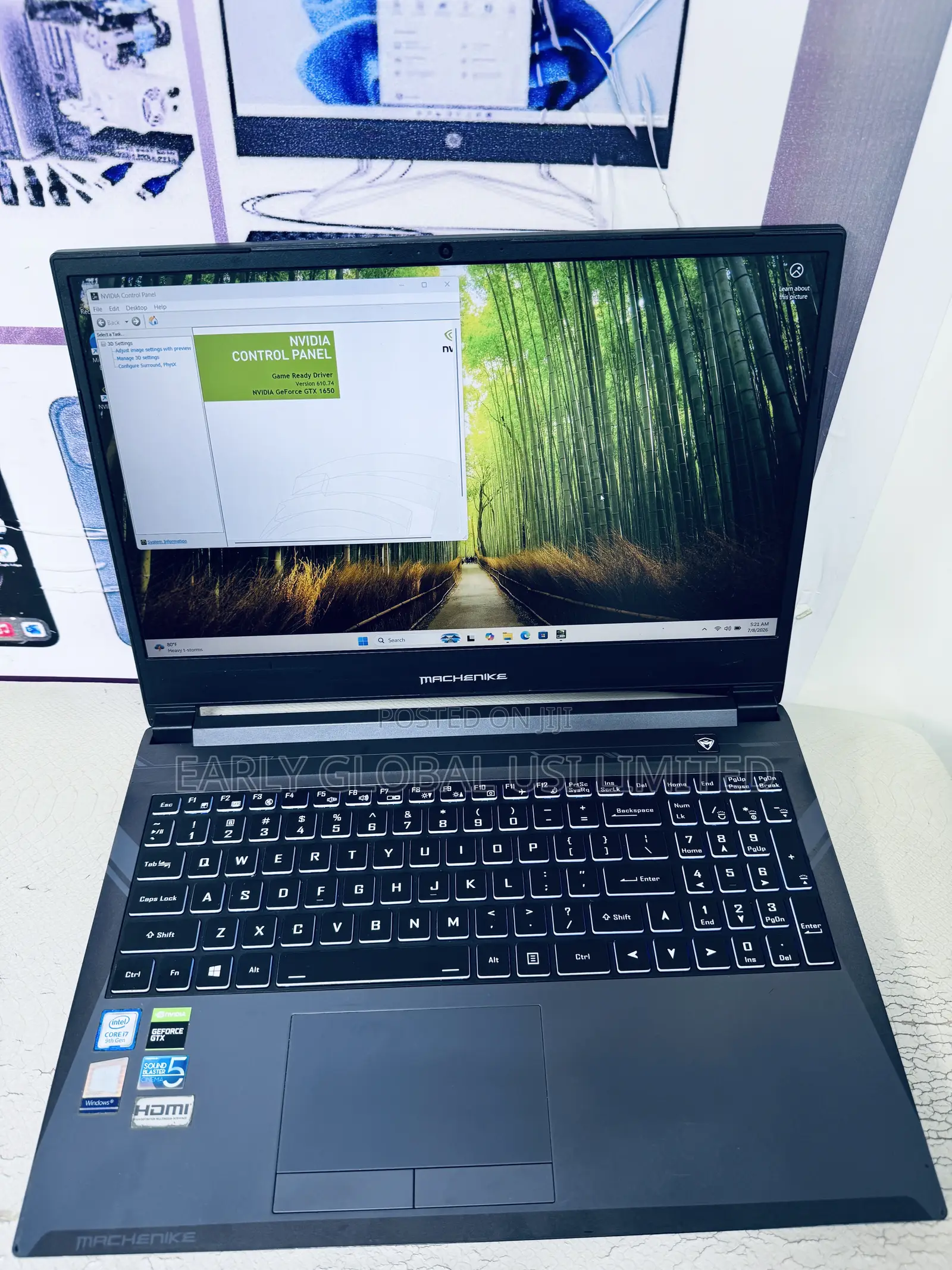Laptop Hasee E570 16GB Intel Core i7 SSD 512GB