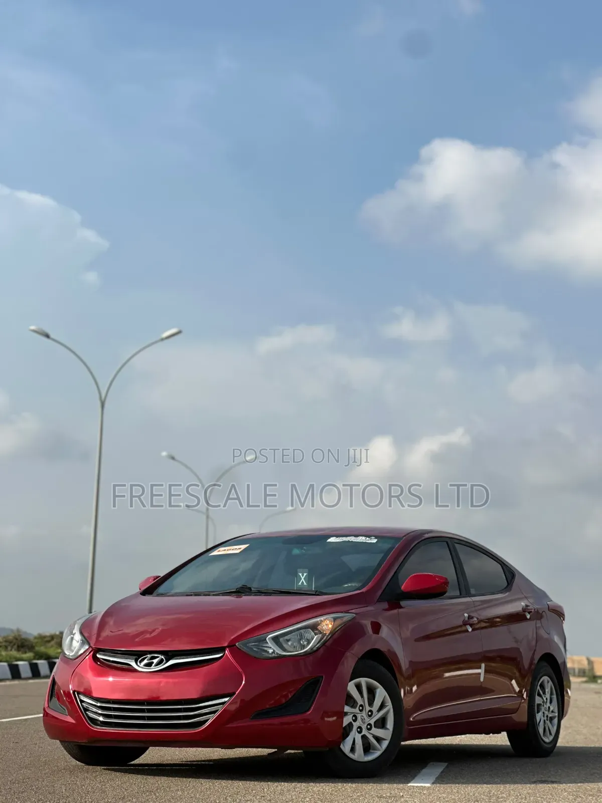 Hyundai Elantra 2015 Red