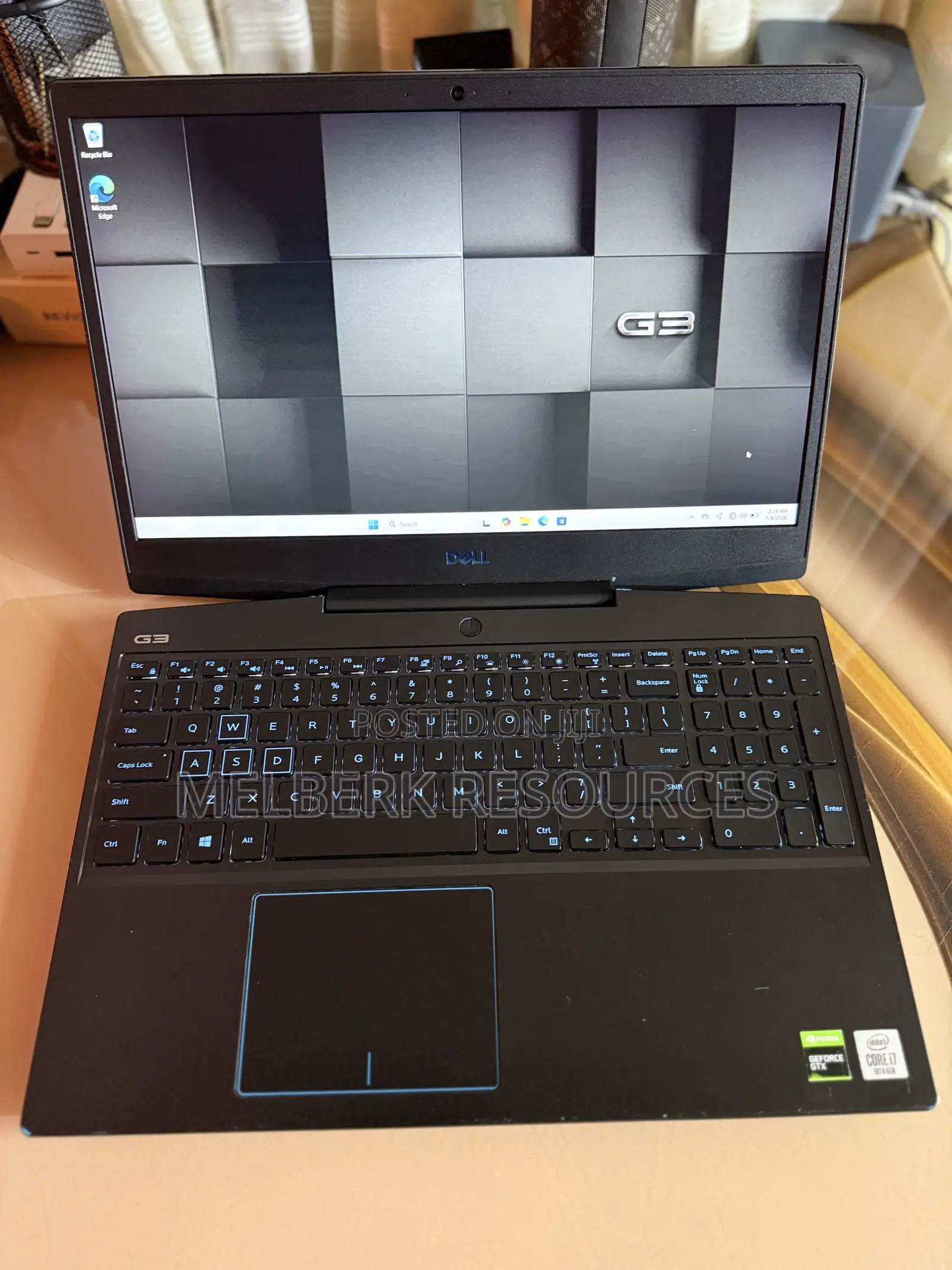 Laptop Dell G3 15 3500 16GB Intel Core i7 SSD 512GB
