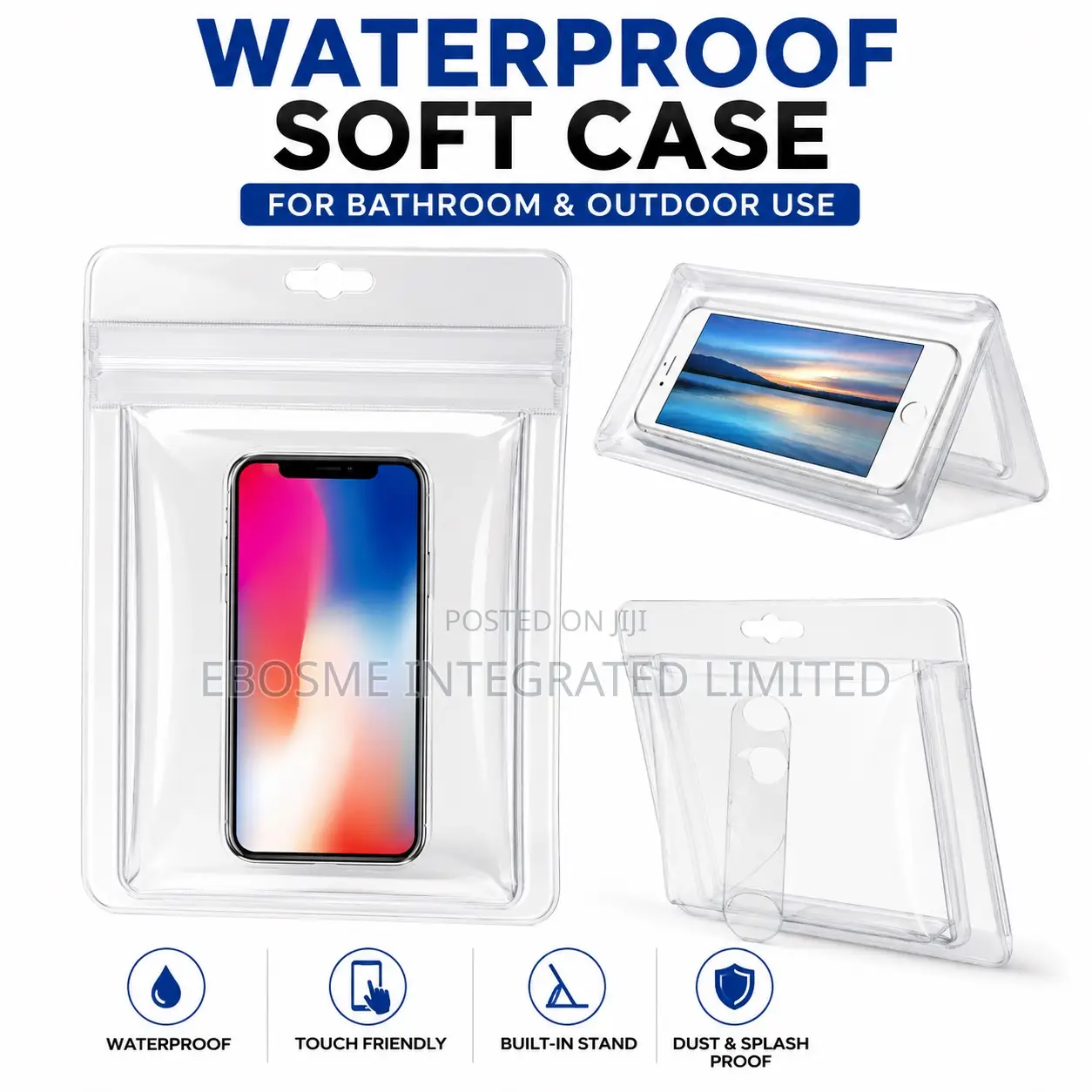 Waterproof Soft Case With Stand