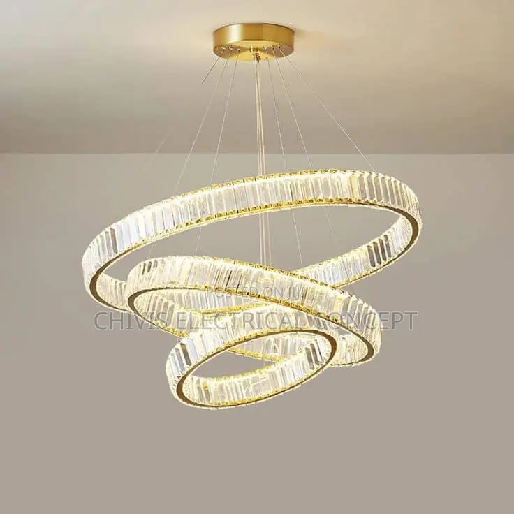 Creative Tree Branch Crystal Pendant Chandelier for Living Room
