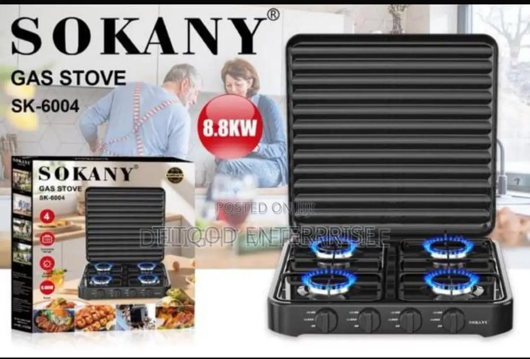 Four. Burner Gas Stove