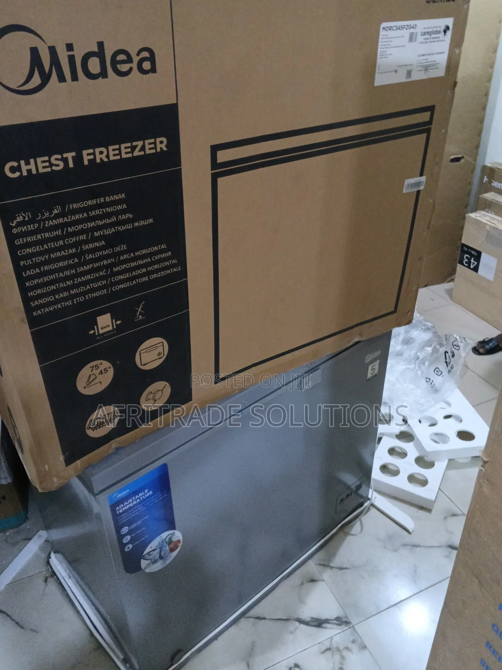 Midea 250l Chest Freezer Mdrc34sfzg43 | Freeze With Confidence