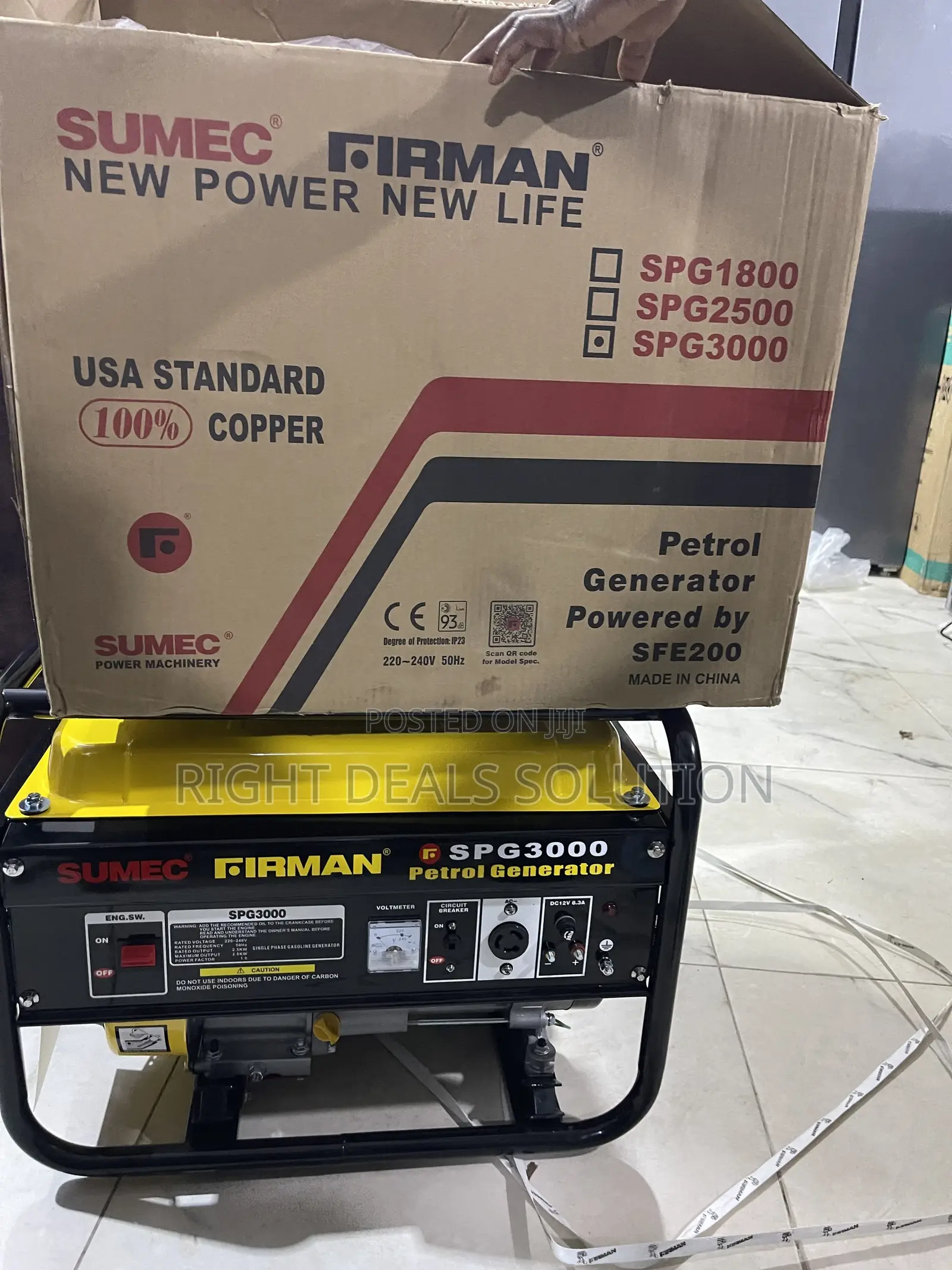 Firman Spg3000 Generator Built to Handle Daily Demand