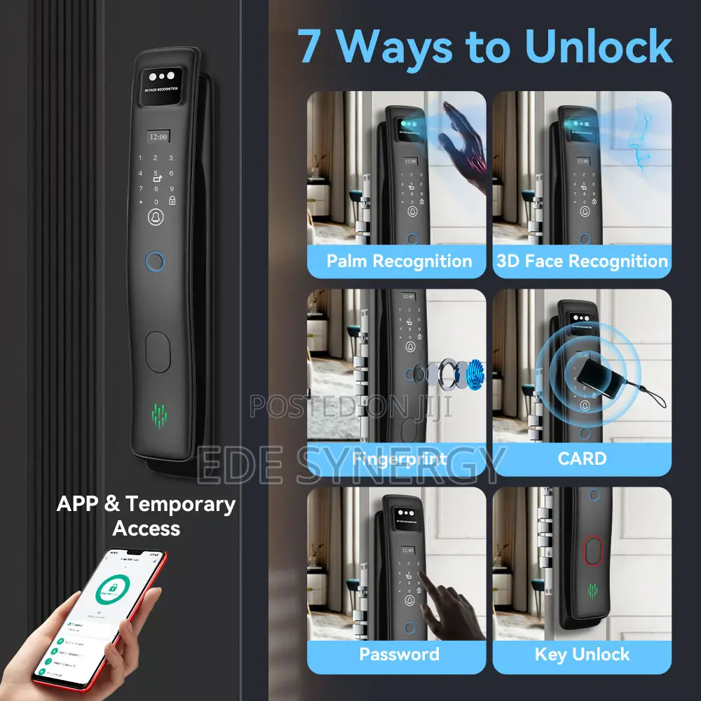 Outdoor Ai Intelligence Biometric Digital Smartlock