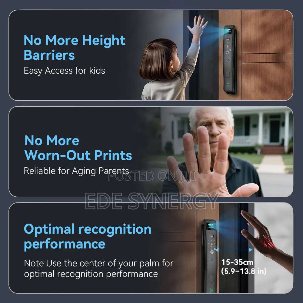 Outdoor Ai Intelligence Biometric Digital Smartlock