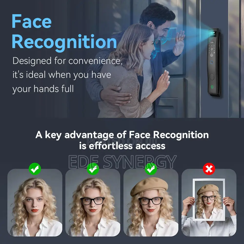 Outdoor Ai Intelligence Biometric Digital Smartlock