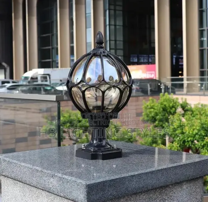 Globe Pillar and Garden Lights