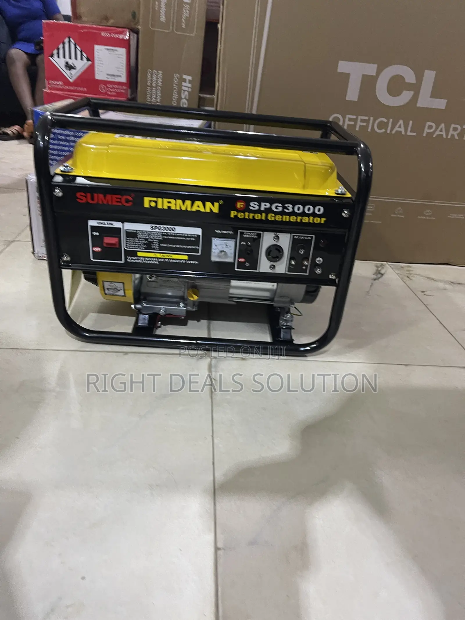 Sumec Firman Spg3000 Generator Set With High Fuel Efficiency