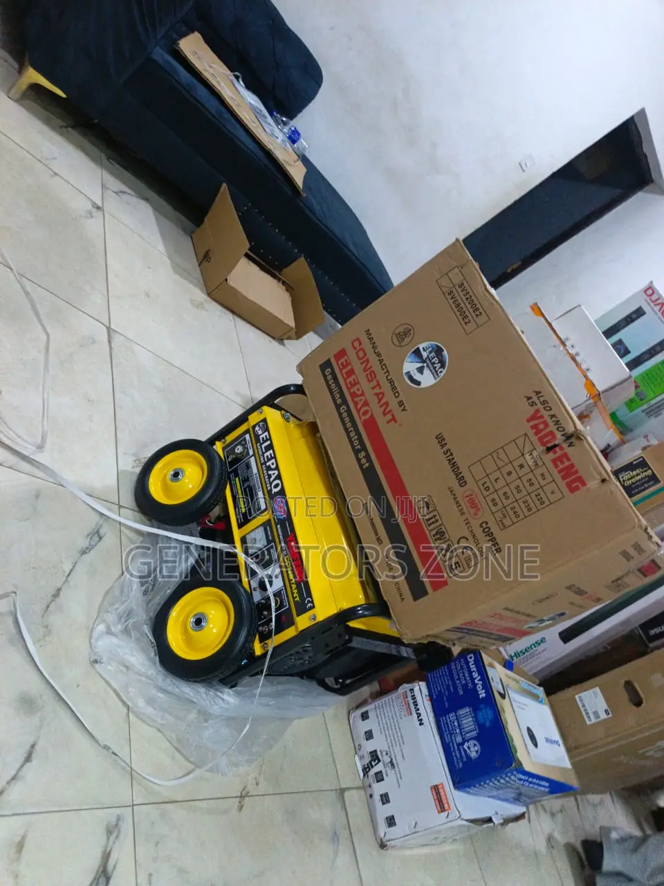 Elepaq 4.5kva Automatic Generator Model Sv6800e2 With Copper Alternato