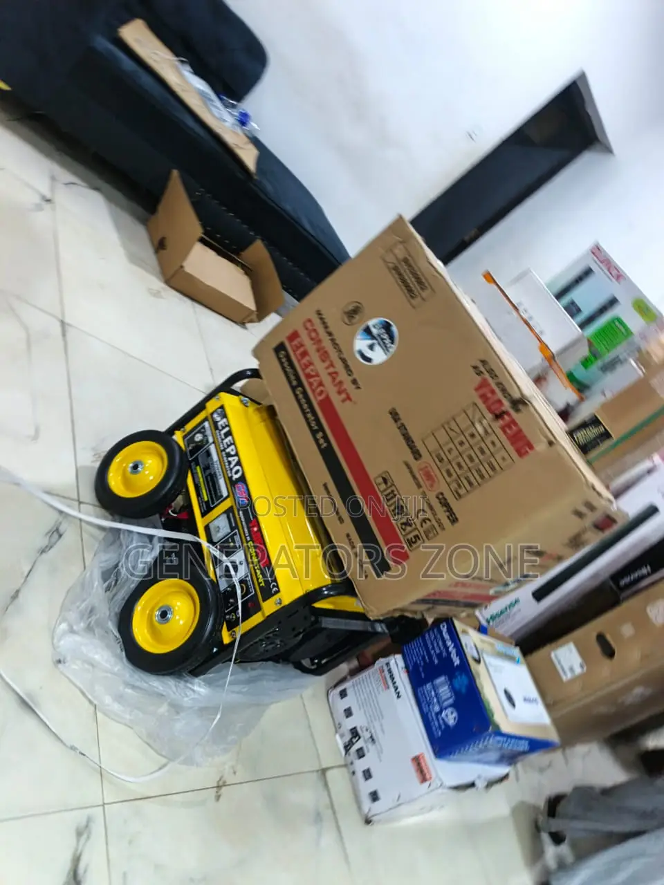Elepaq 4.5kva Automatic Generator Model Sv6800e2 With Copper Alternato