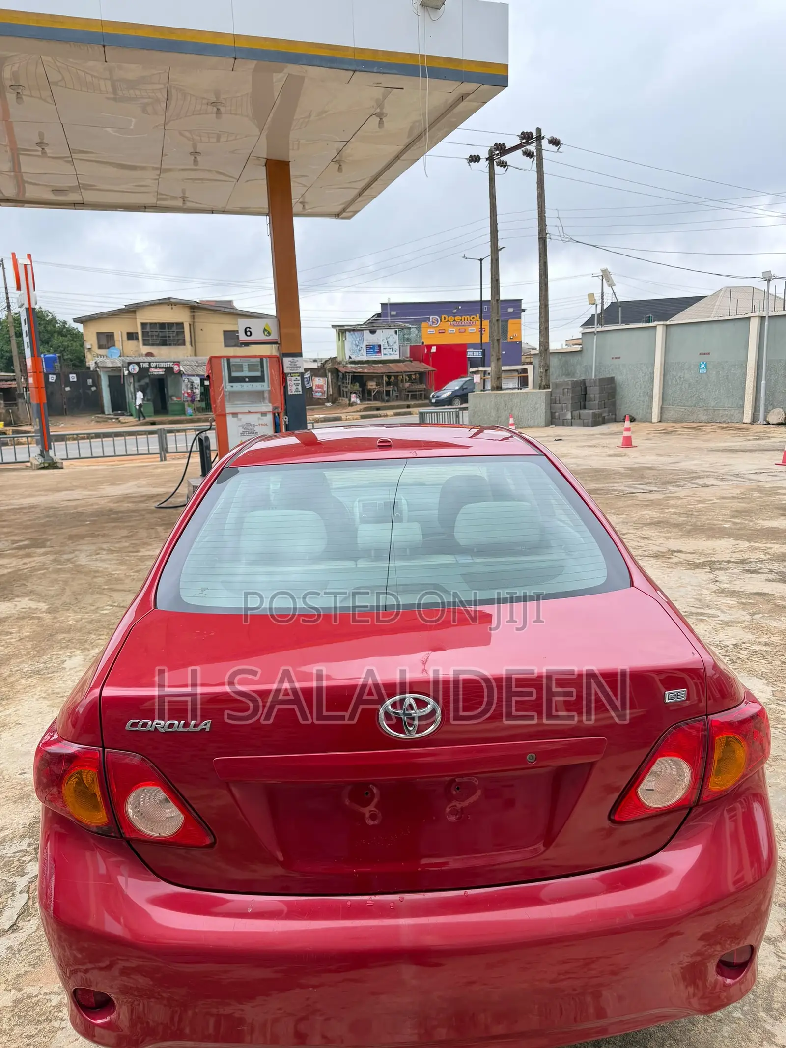 Toyota Corolla 2009 Red