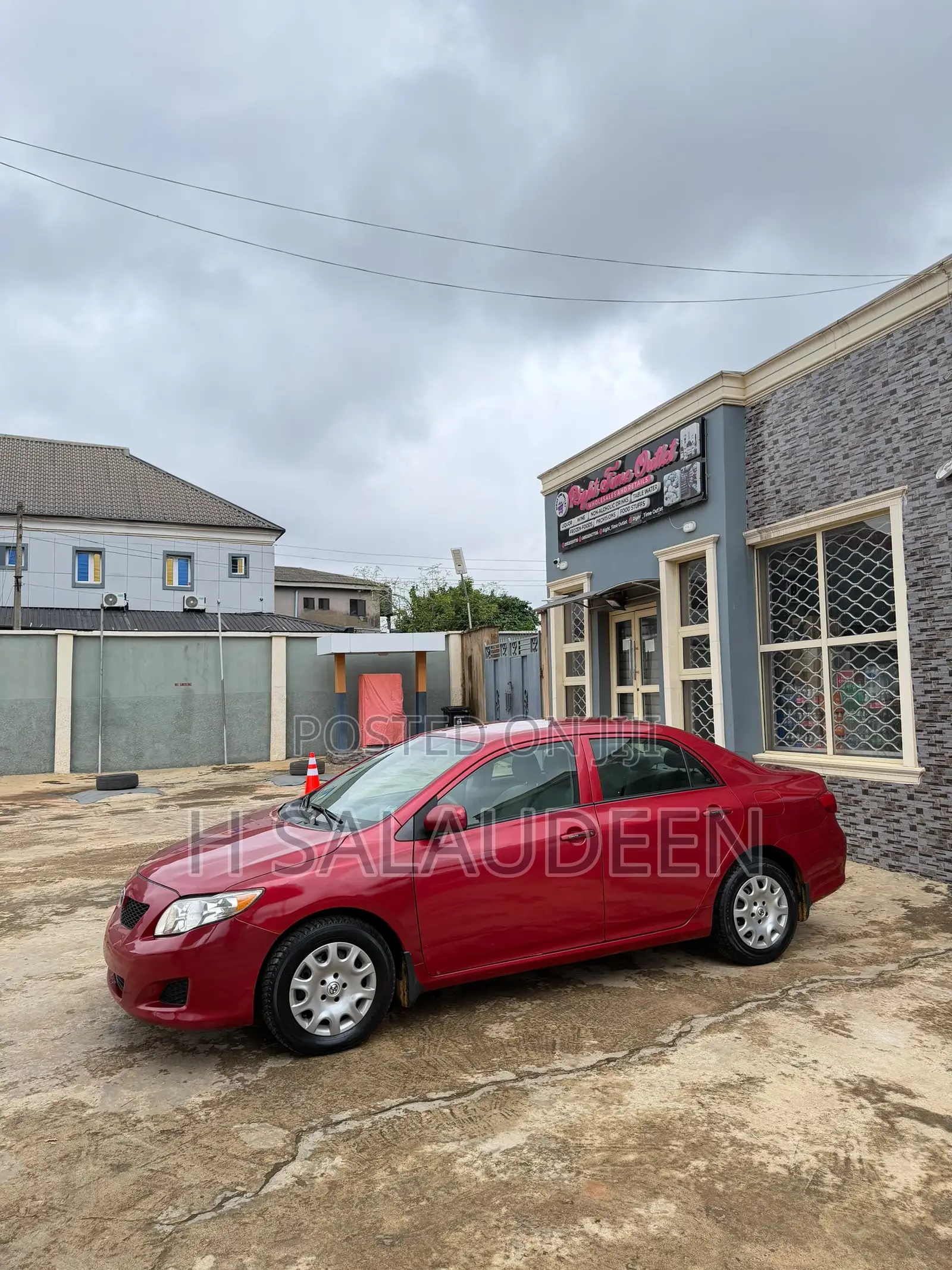 Toyota Corolla 2009 Red