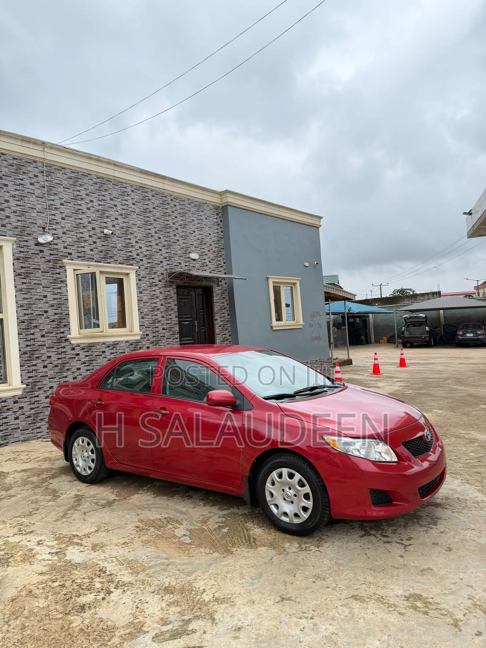 Toyota Corolla 2009 Red