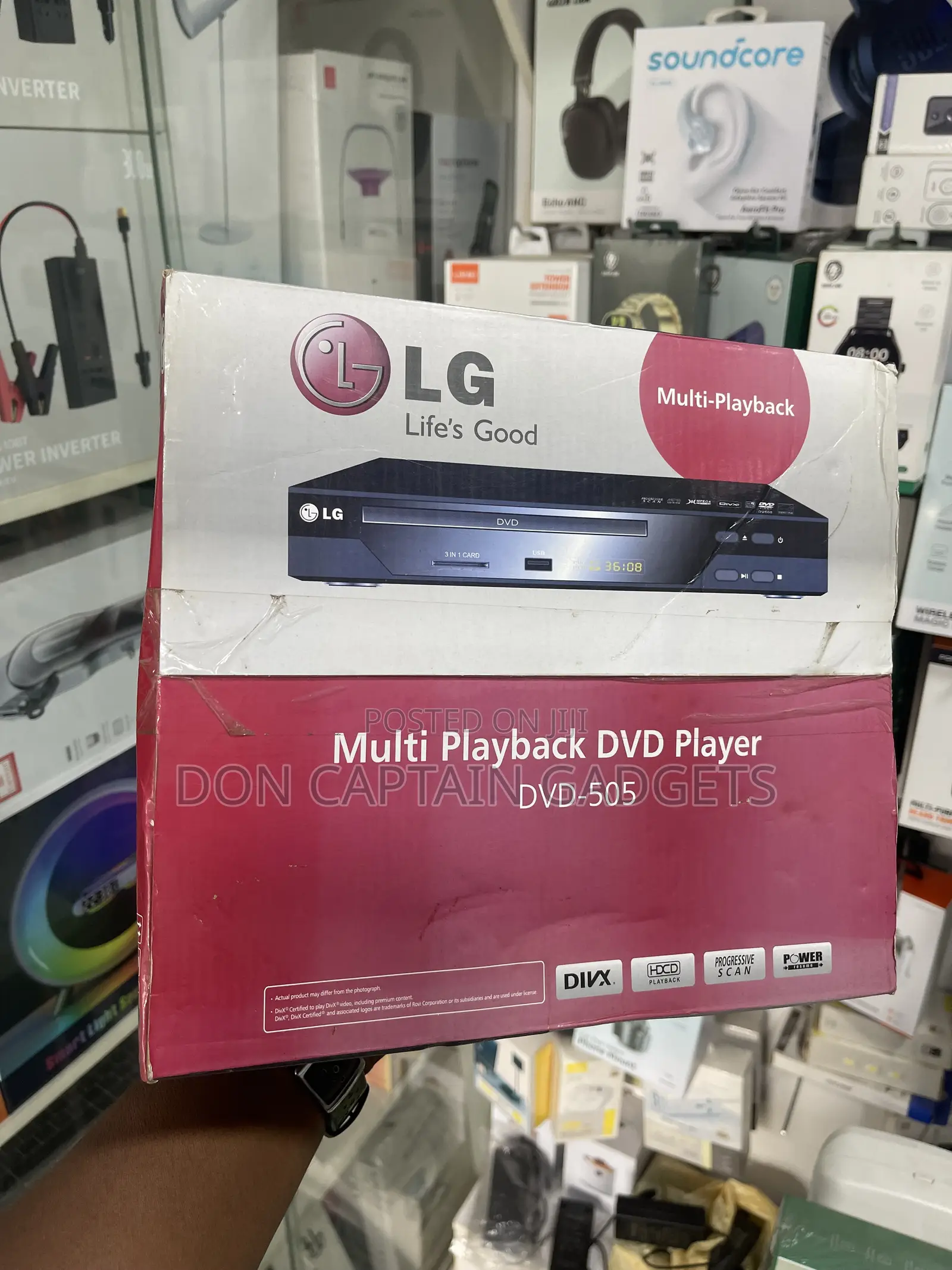 Lg DVD Player 505