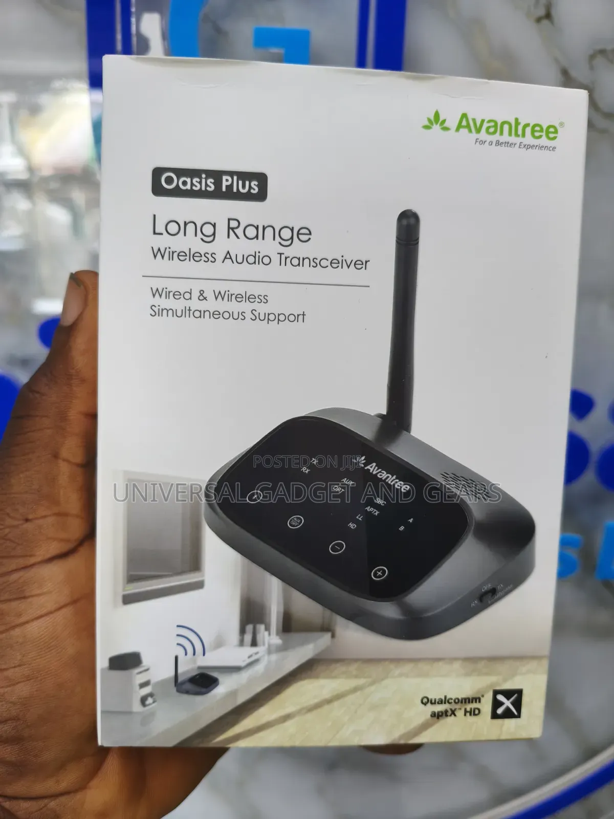 Avantree Oasis Plus 2 – Bluetooth Transmitter for Tv With Remote